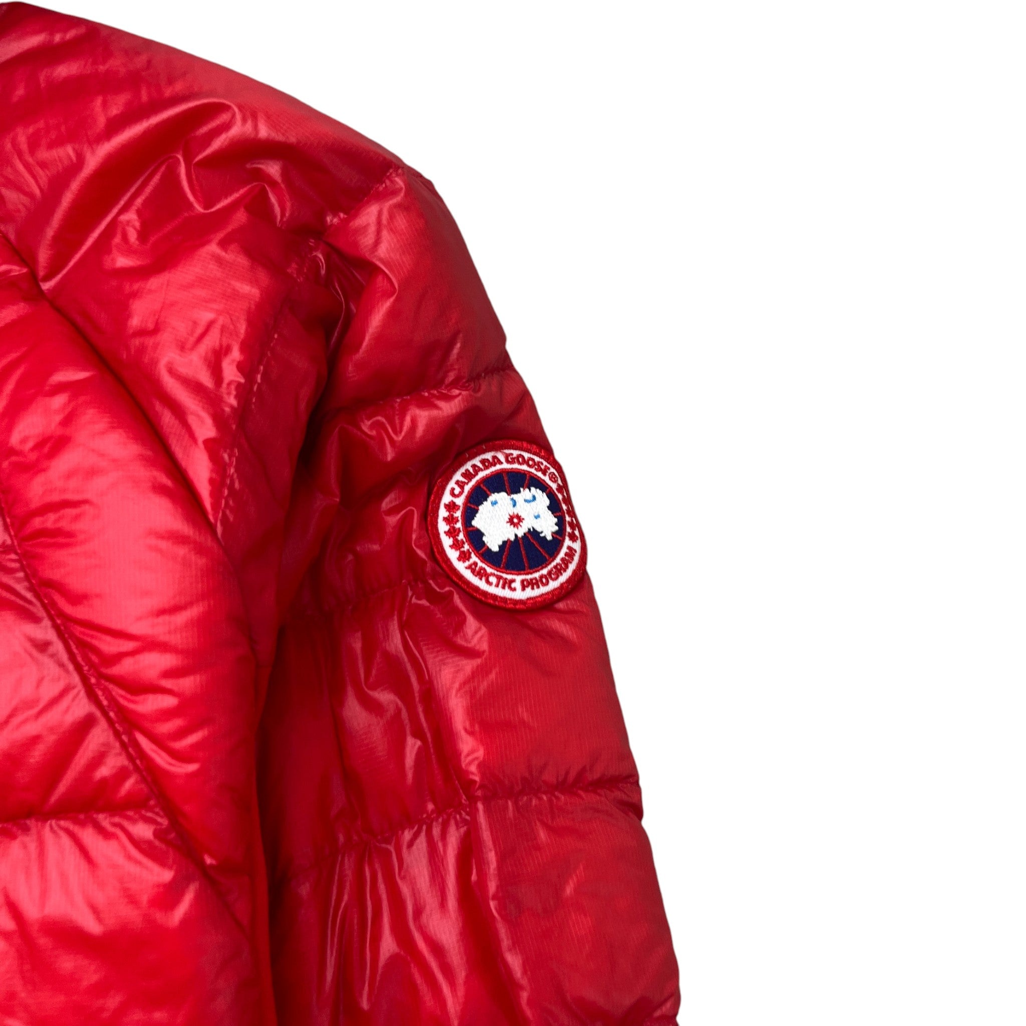 Men's Hybridge Down Jacket Red Size L