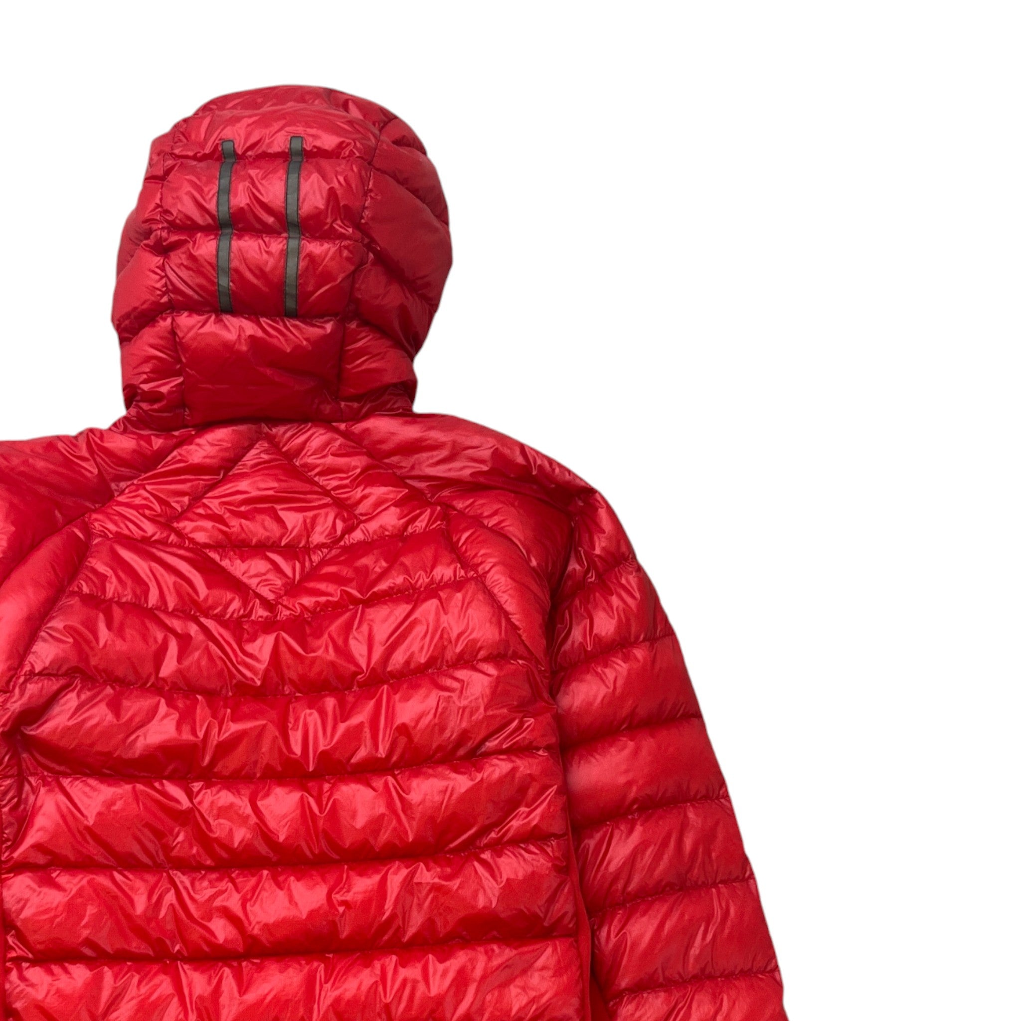 Men's Hybridge Down Jacket Red Size L