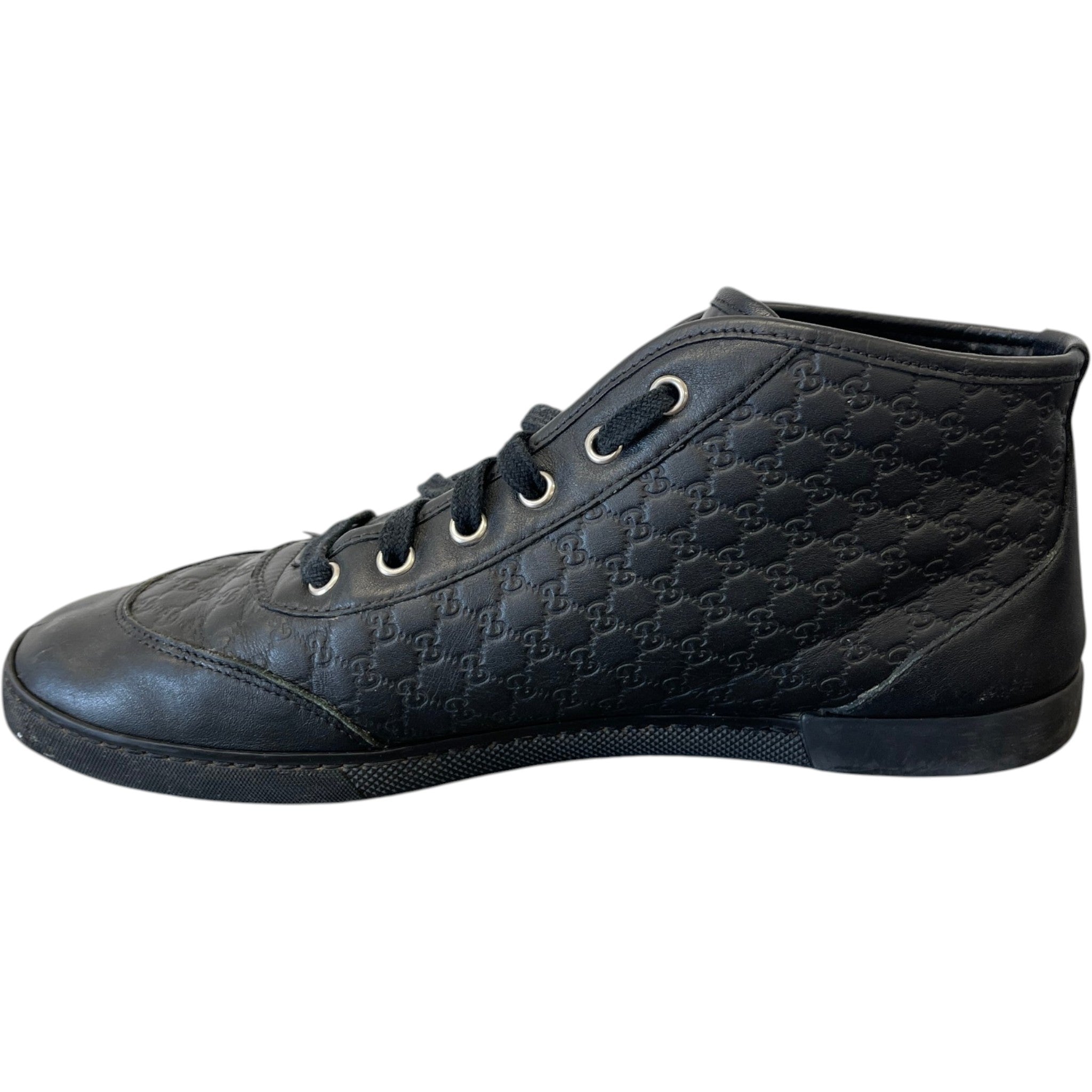 Men's Gg Supreme High Trainers Black Size EU 40 / UK 6