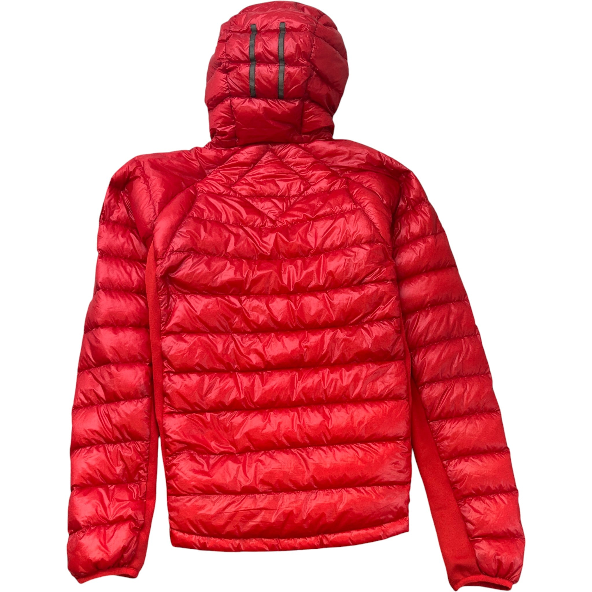 Men's Hybridge Down Jacket Red Size L
