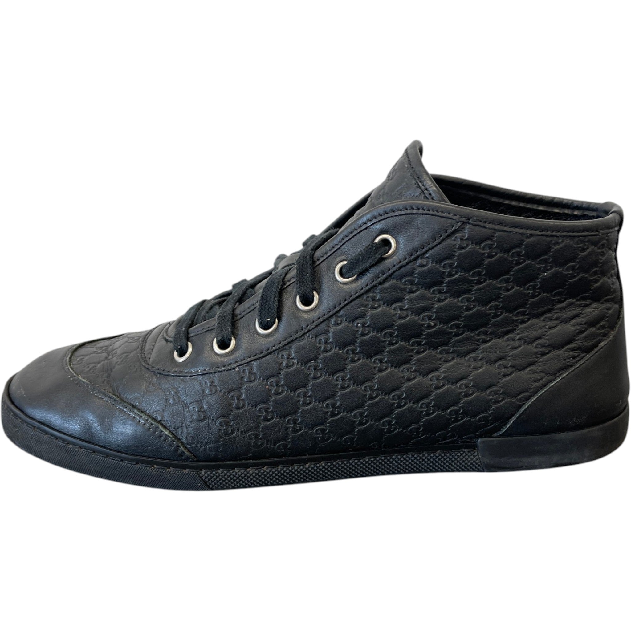 Men's Gg Supreme High Trainers Black Size EU 40 / UK 6