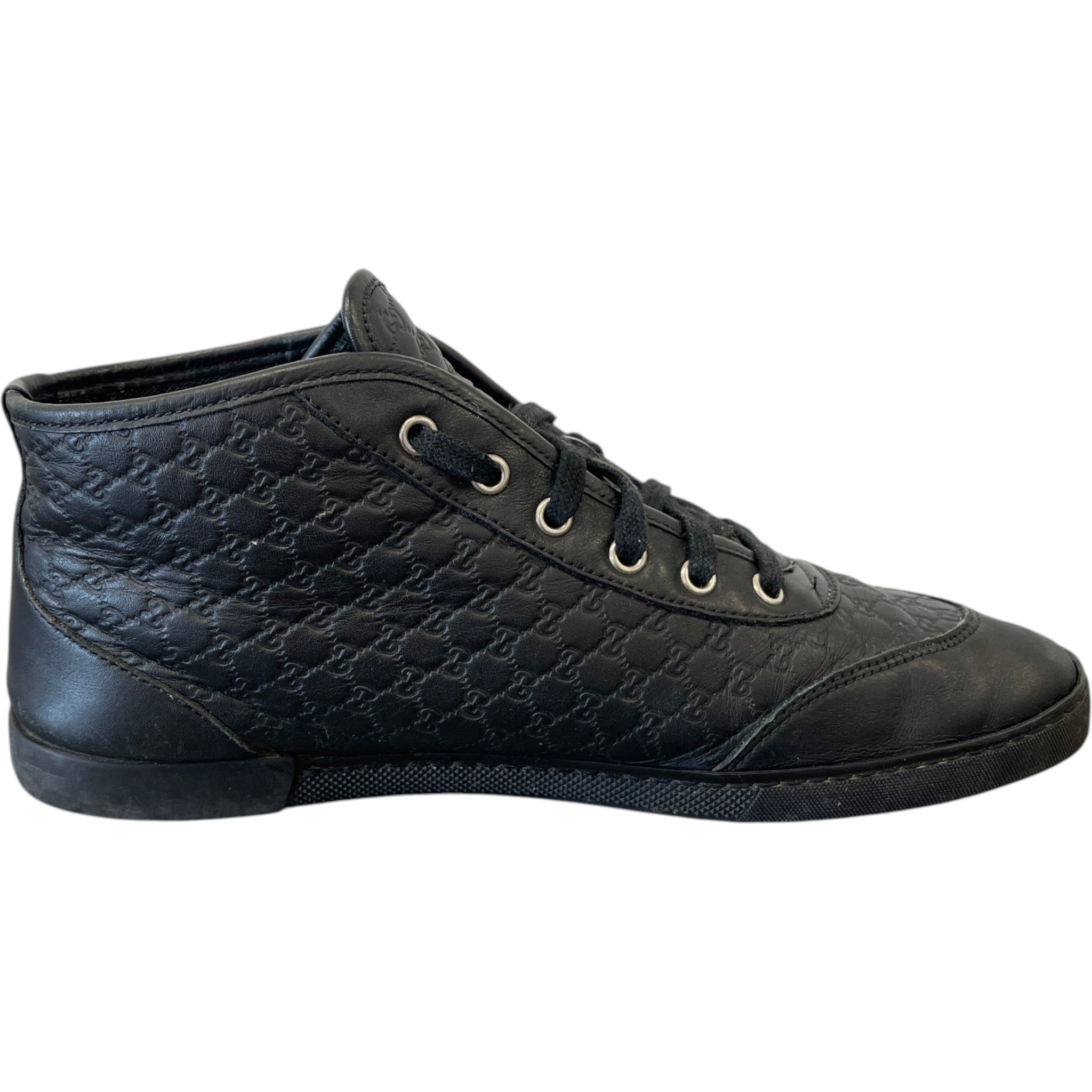Men's Gg Supreme High Trainers Black Size EU 40 / UK 6