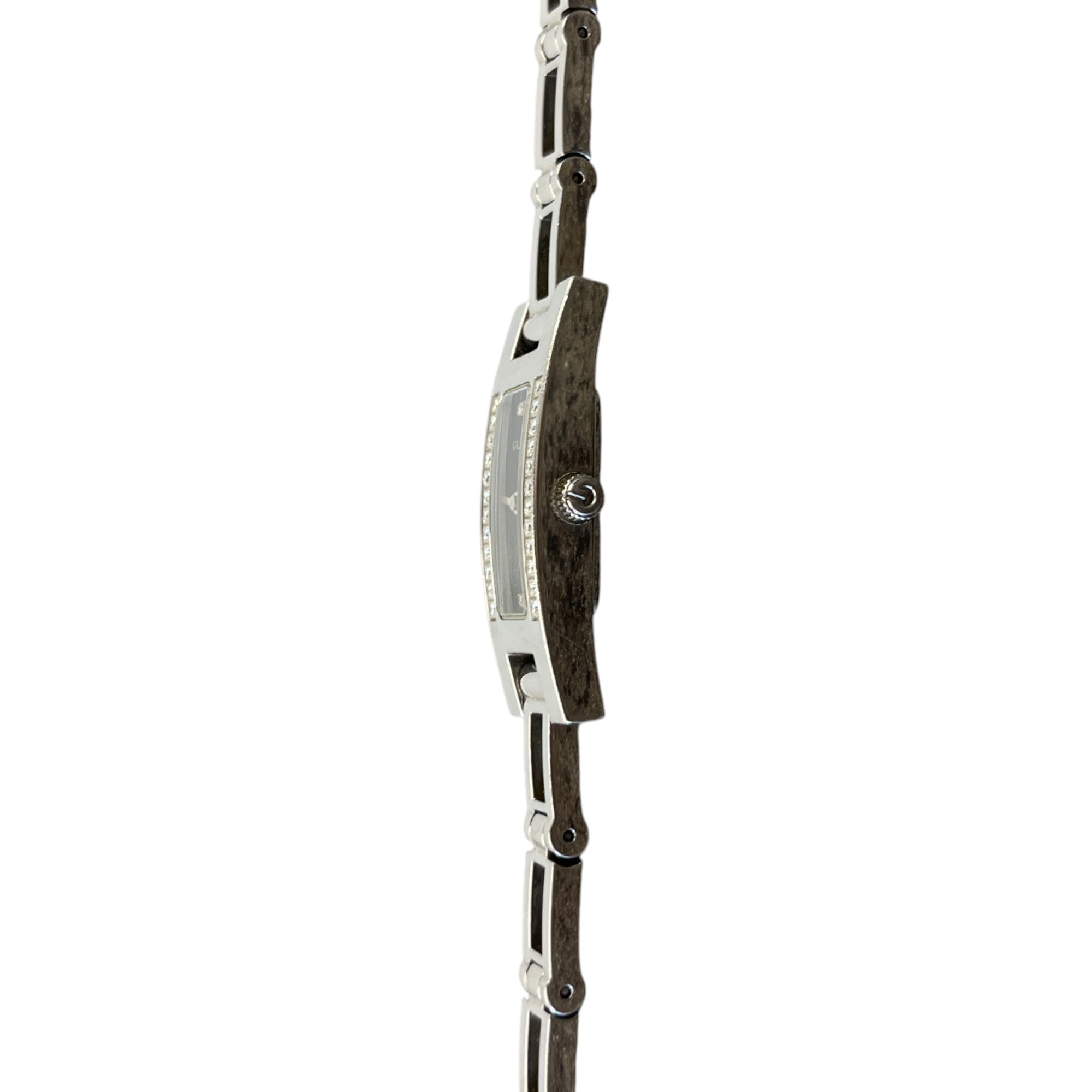 Women's 3900L Stainless Steel 26 Diamonds Watch Silver