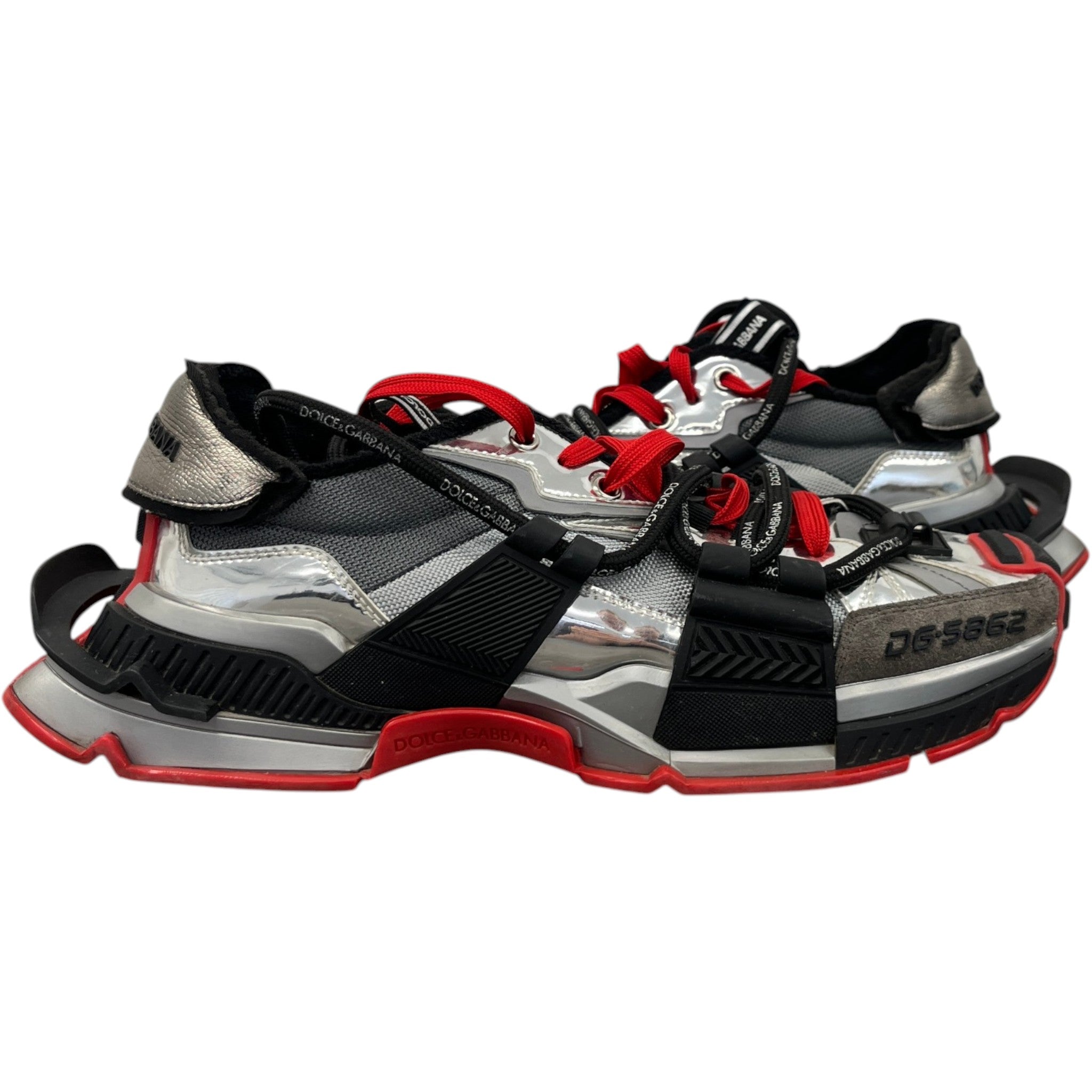Men's Space Low Trainers Grey Size EU 44 / UK 10
