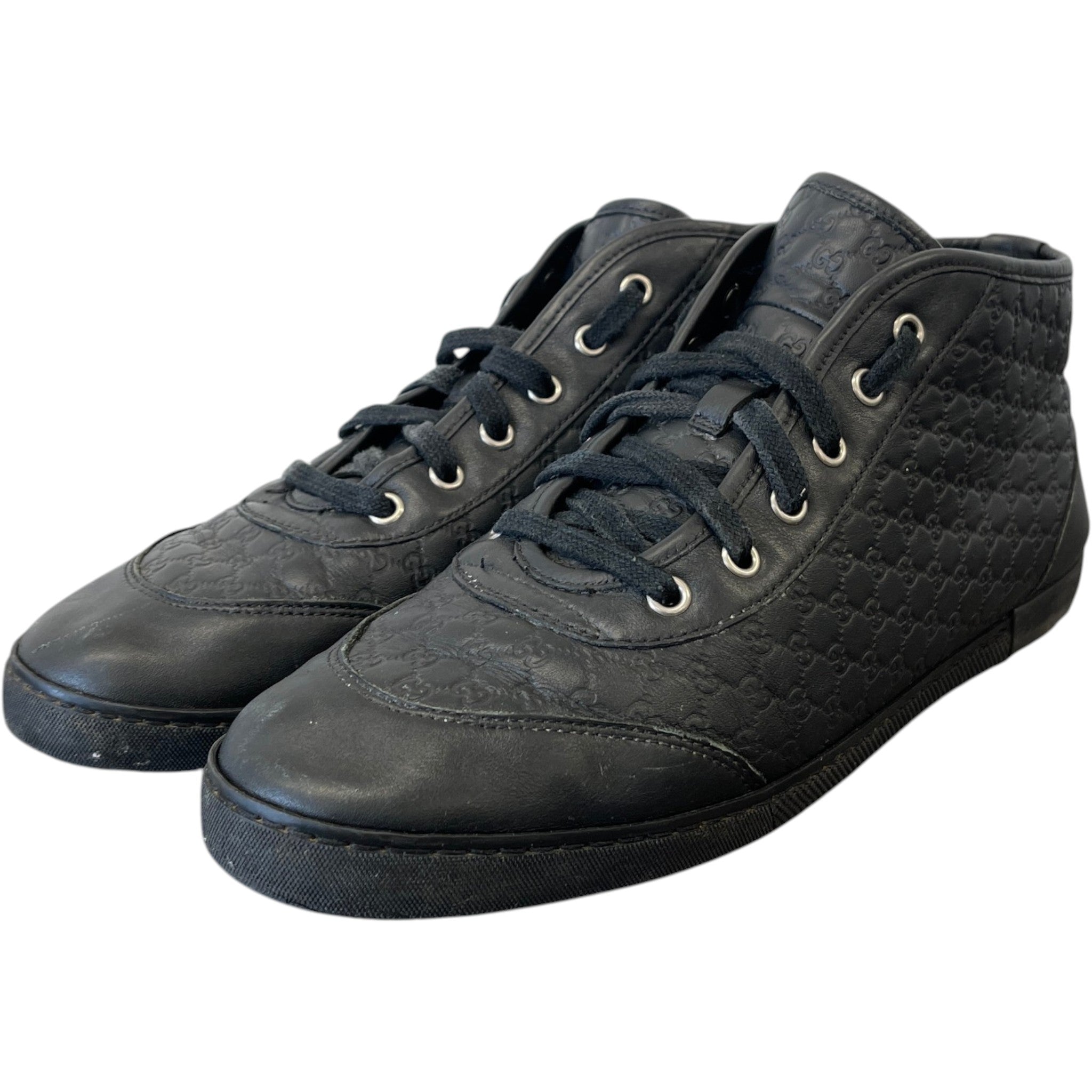 Men's Gg Supreme High Trainers Black Size EU 40 / UK 6