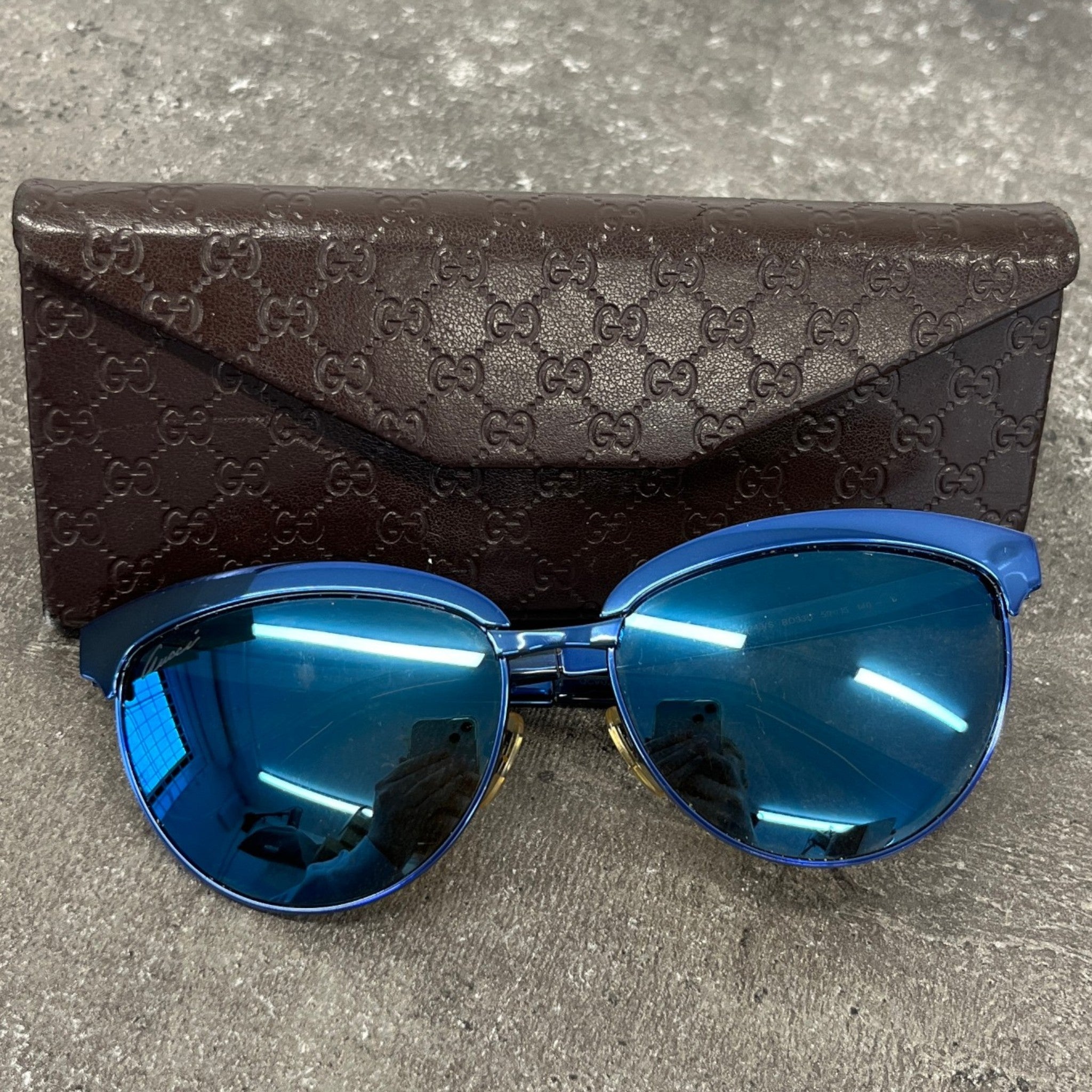 Women's Gg4249/S Sunglasses Blue