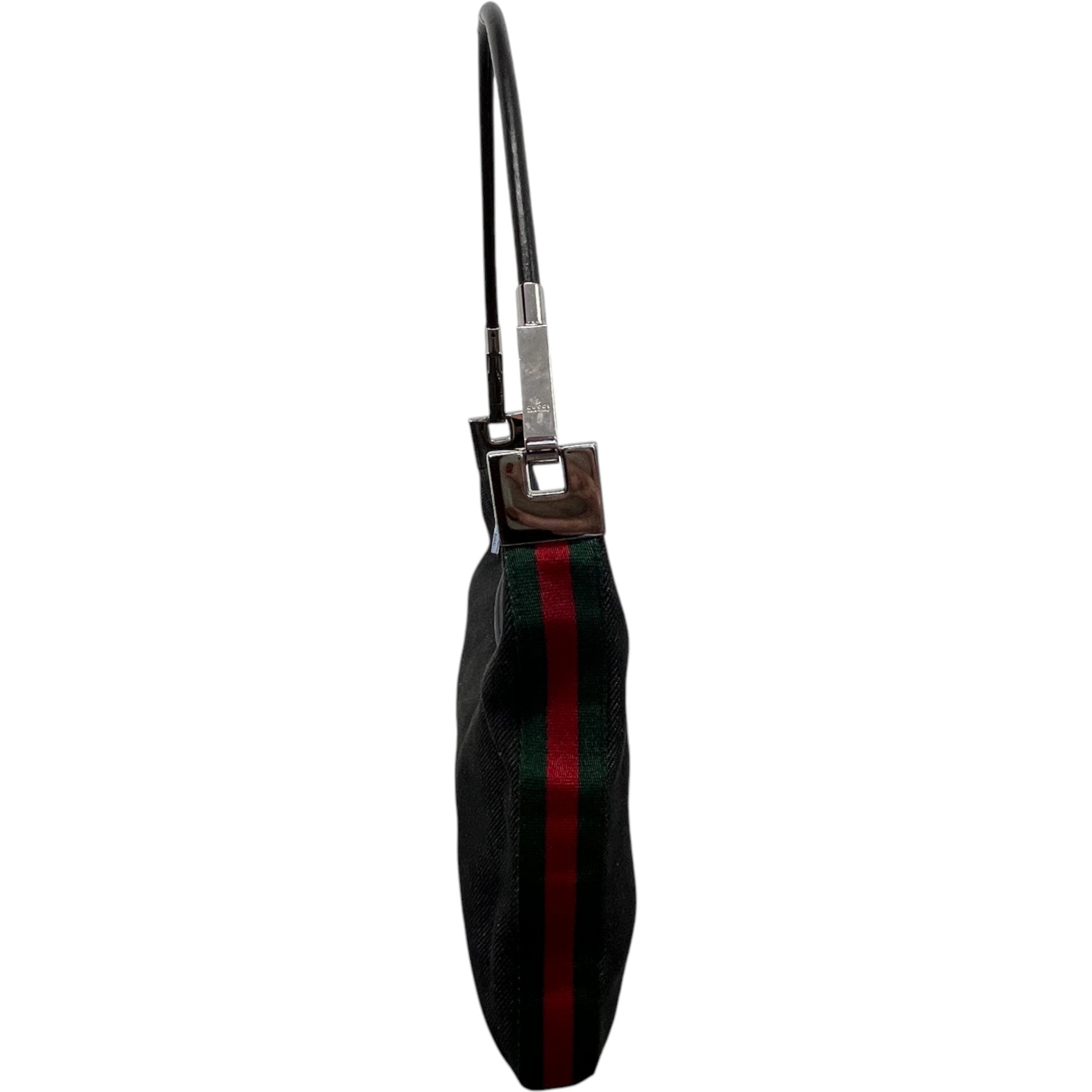 Women's Web Stripe Shoulder Bag Navy