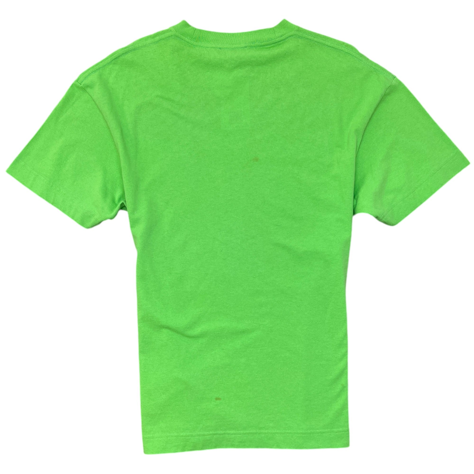 Men's Logo Print T-Shirt Green Size S