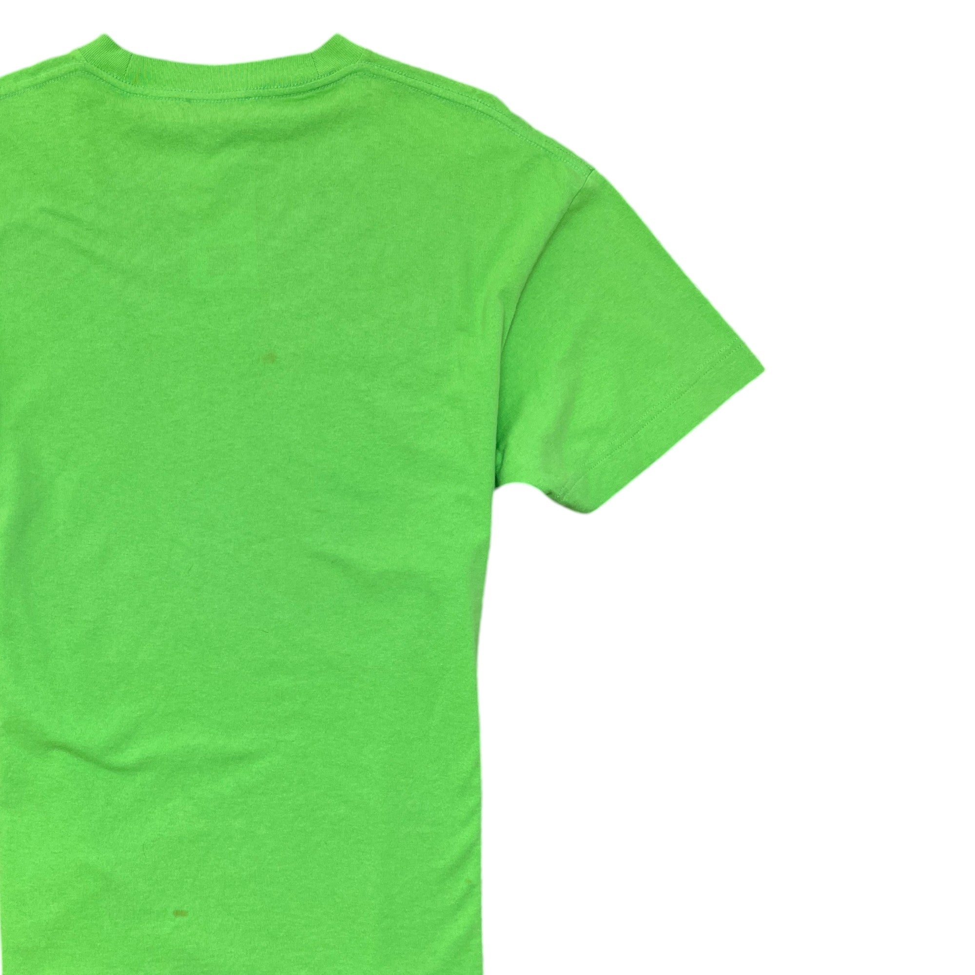 Men's Logo Print T-Shirt Green Size S