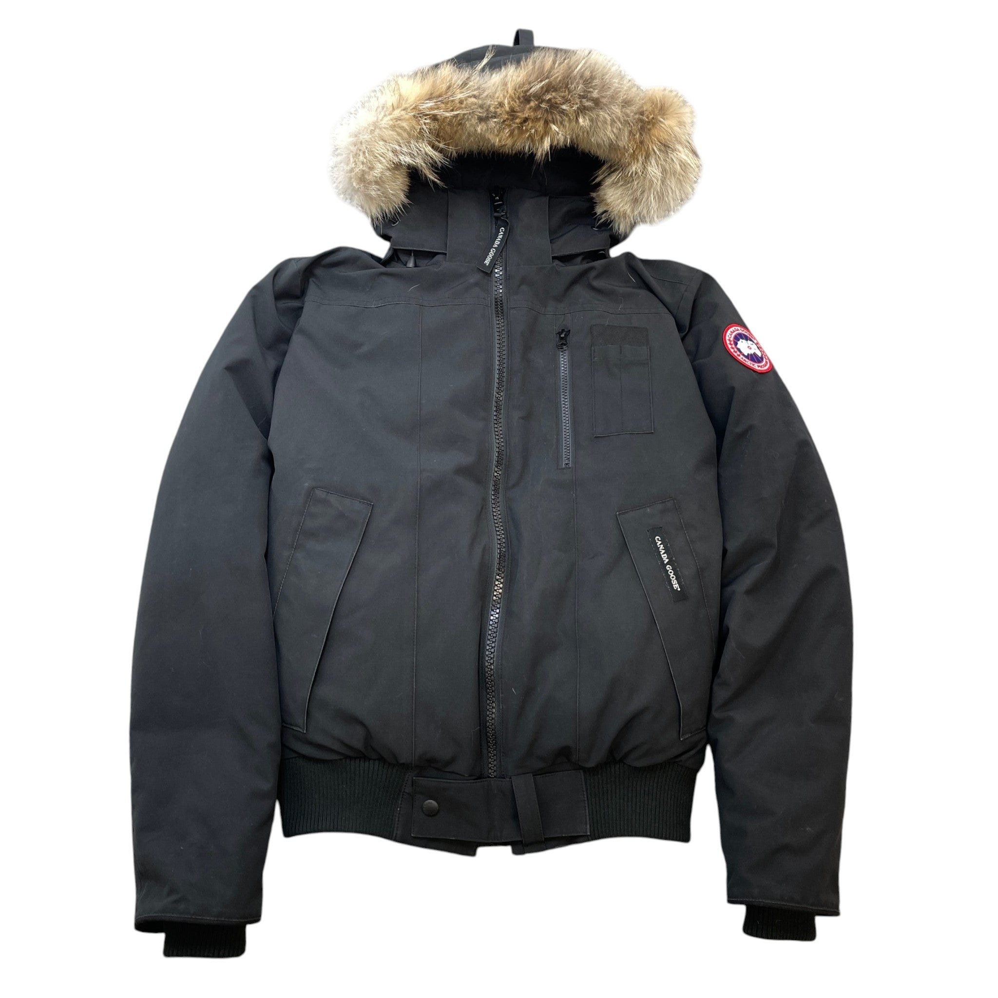 Men's Borden Bomber Down Jacket Black Size S