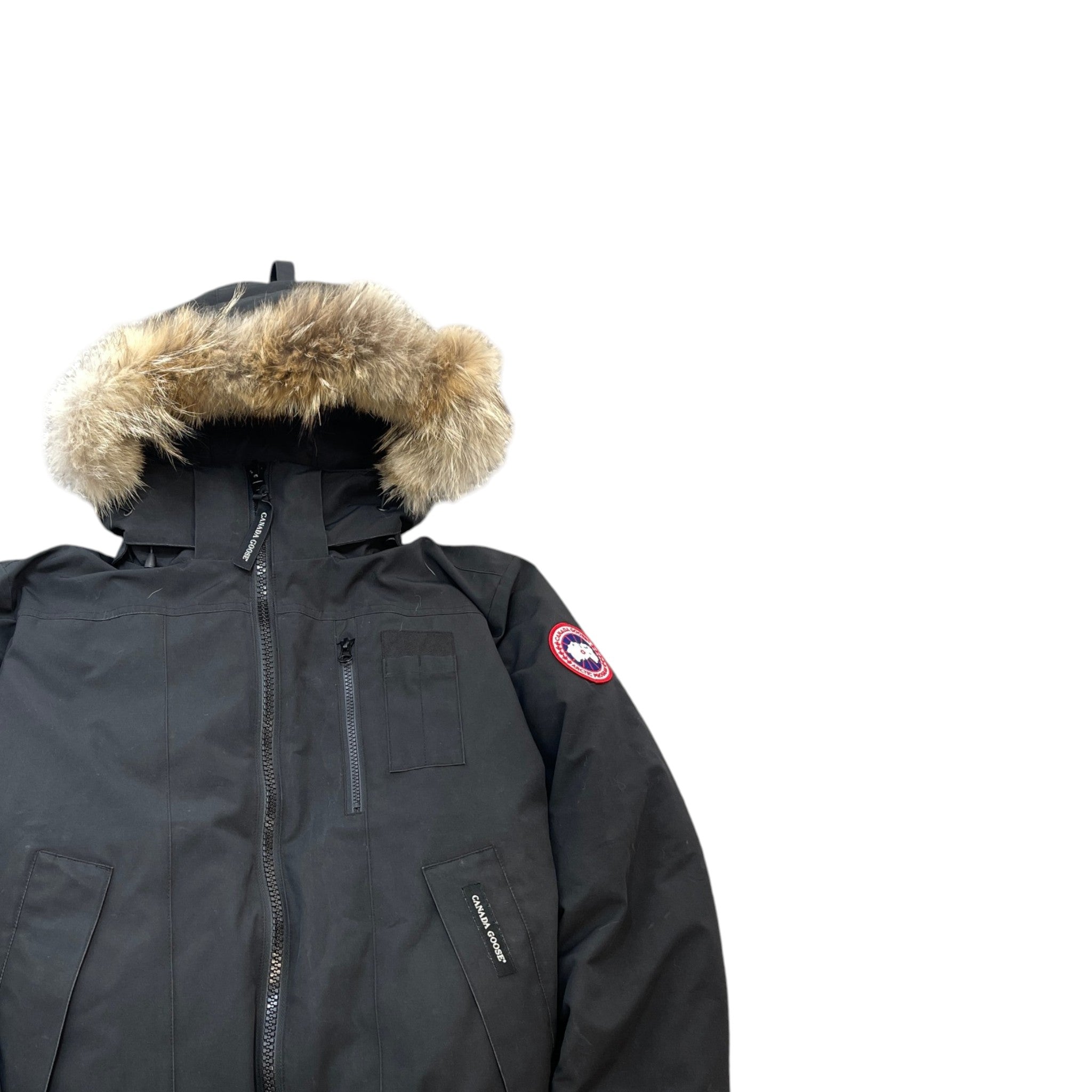 Men's Borden Bomber Down Jacket Black Size S