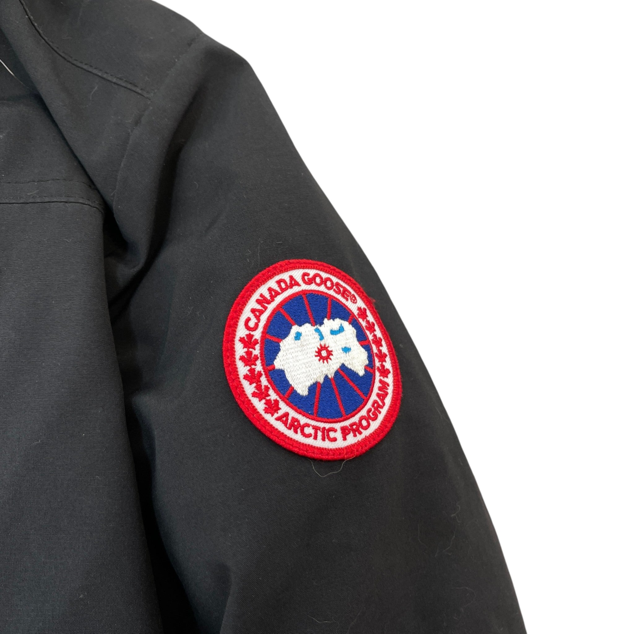 Men's Borden Bomber Down Jacket Black Size S