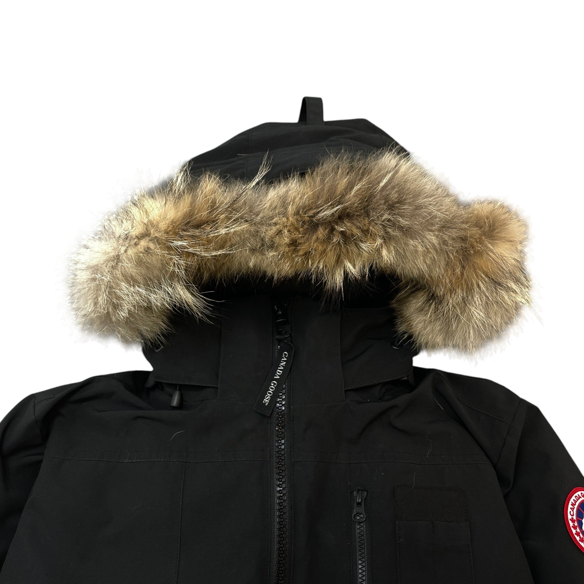 Men's Borden Bomber Down Jacket Black Size S