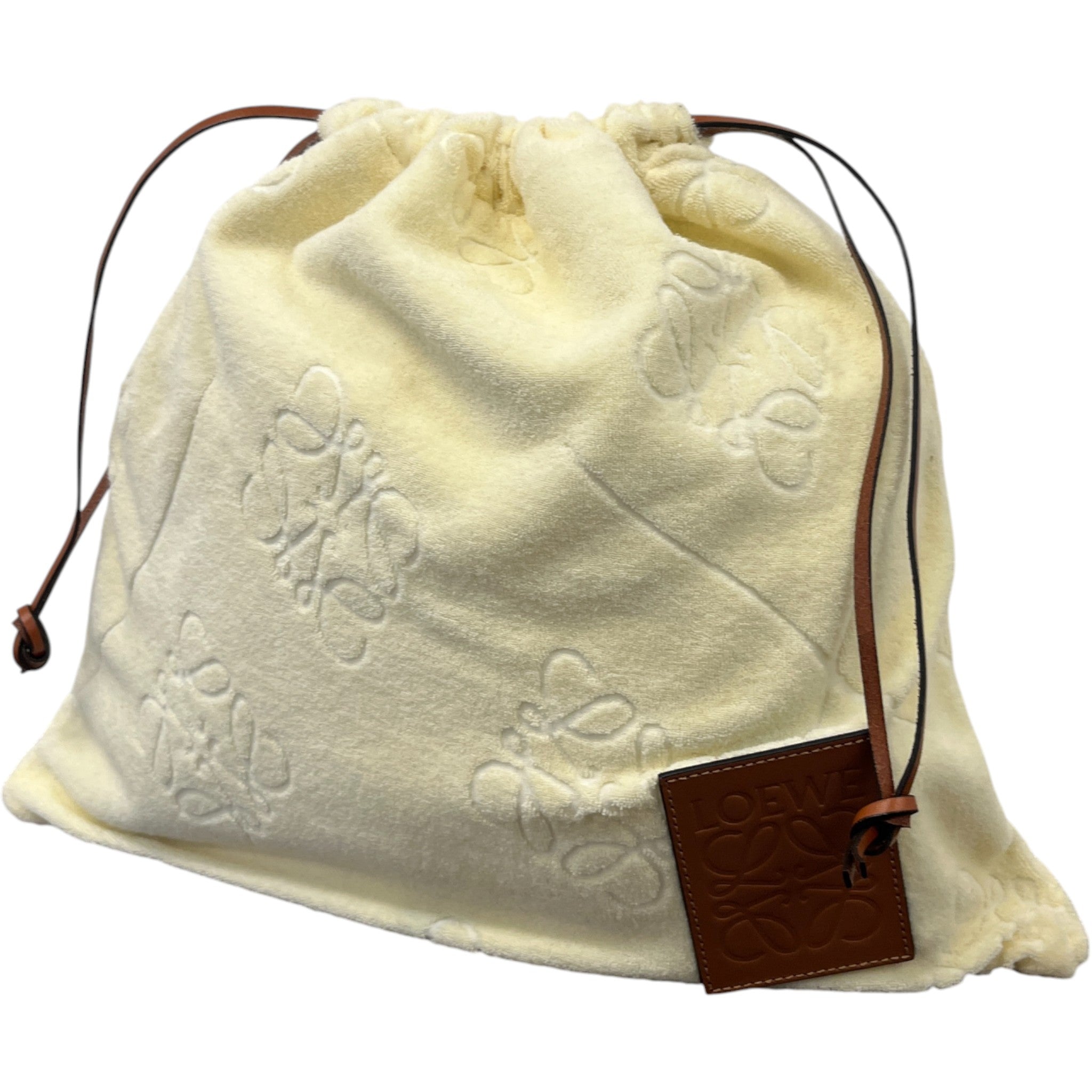 Women's Anagram Drawstring Pouch Yellow