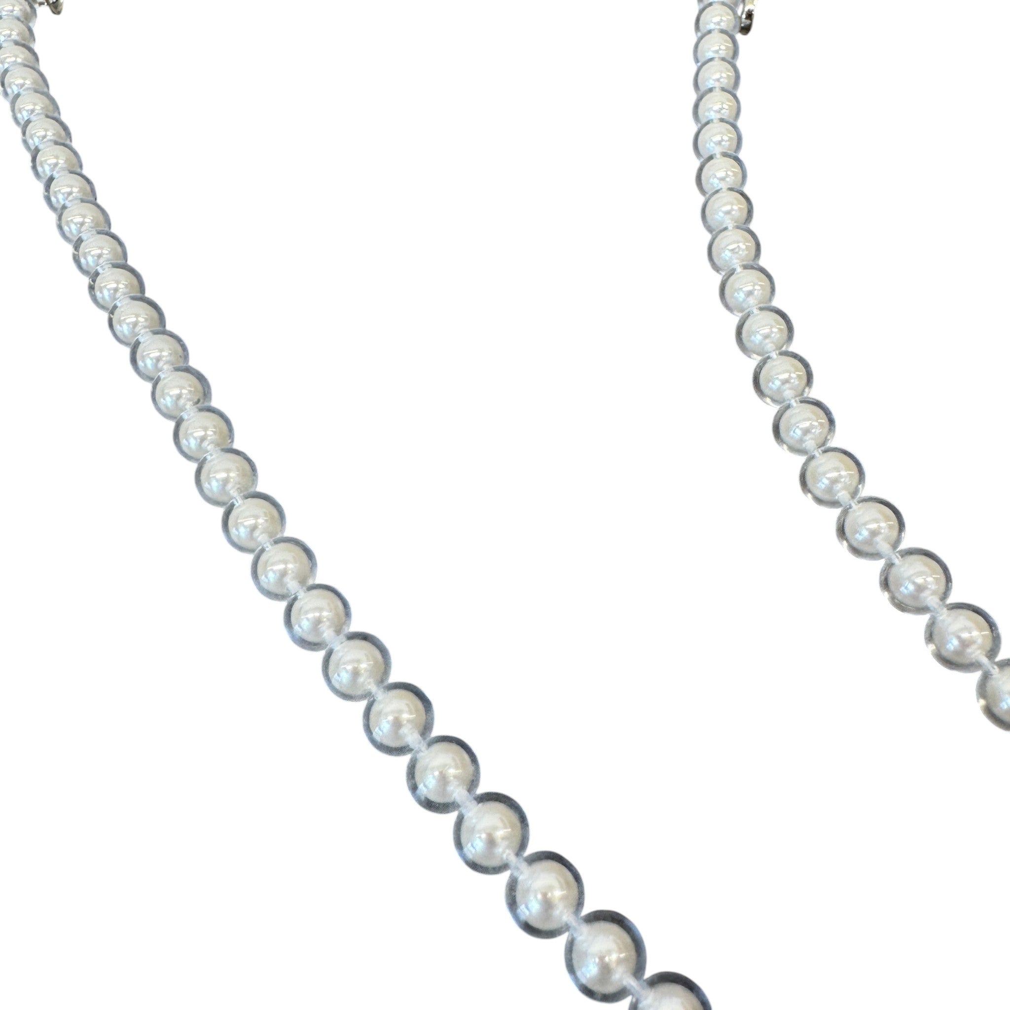 Women's Pearl Chain 4262 Sunglasses Silver