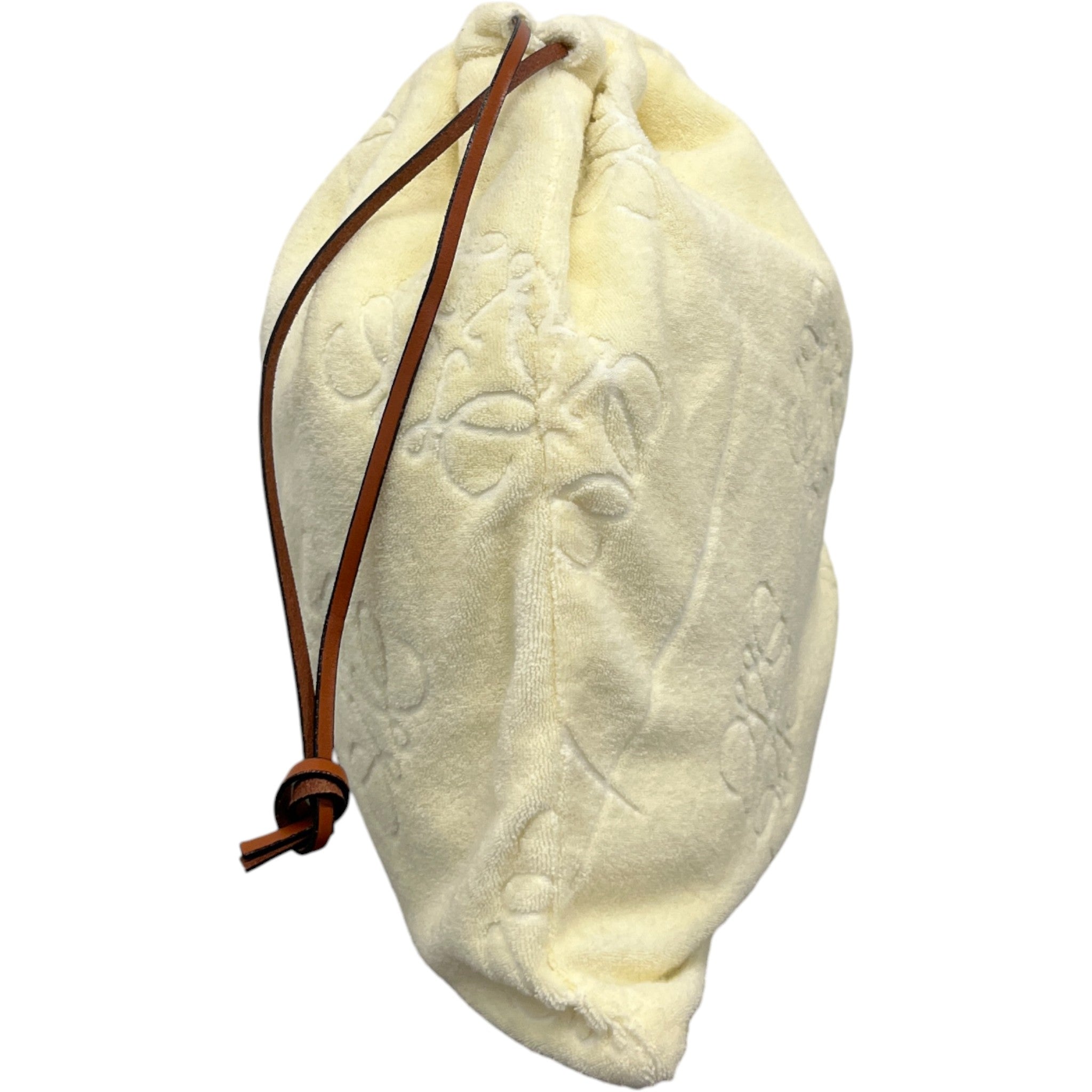 Women's Anagram Drawstring Pouch Yellow