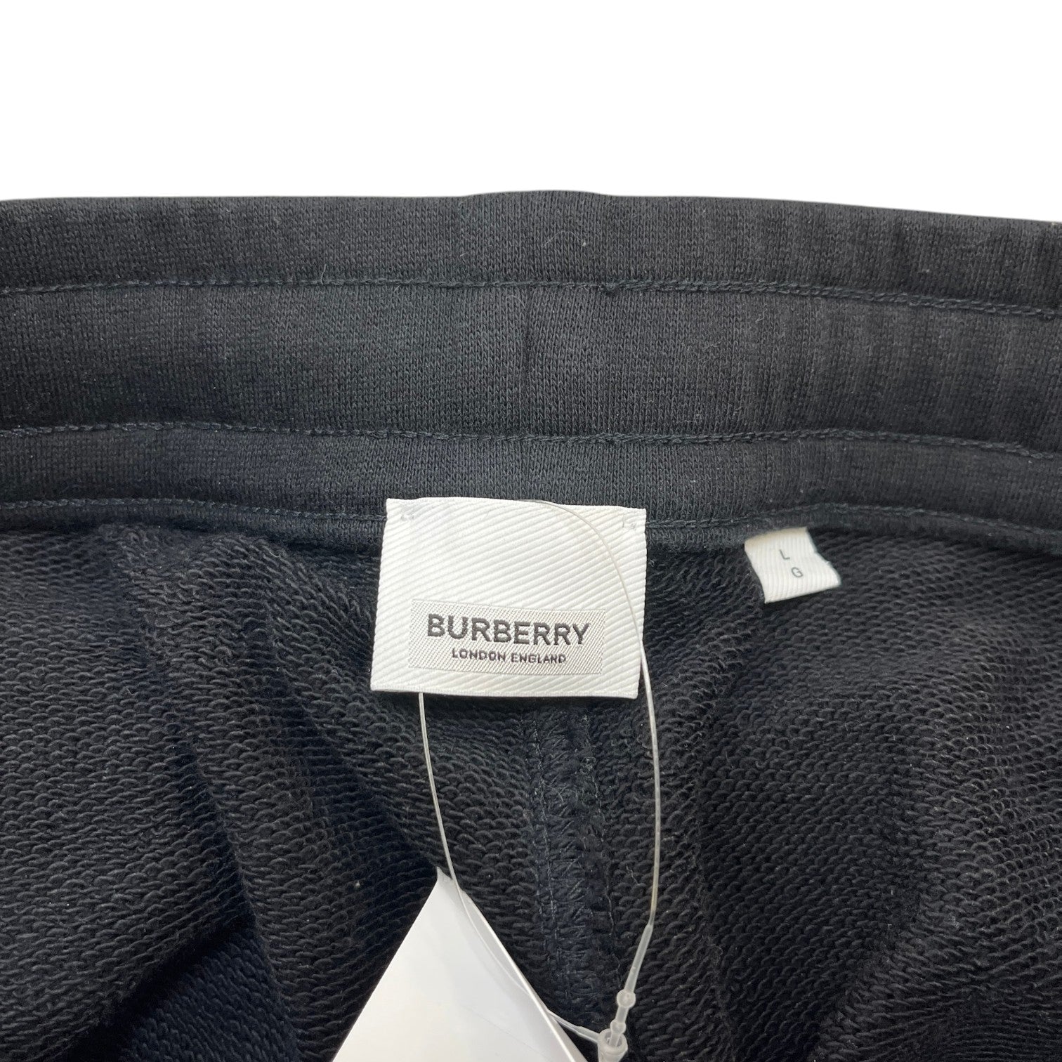 Men's Nova Check Joggers Black Size L