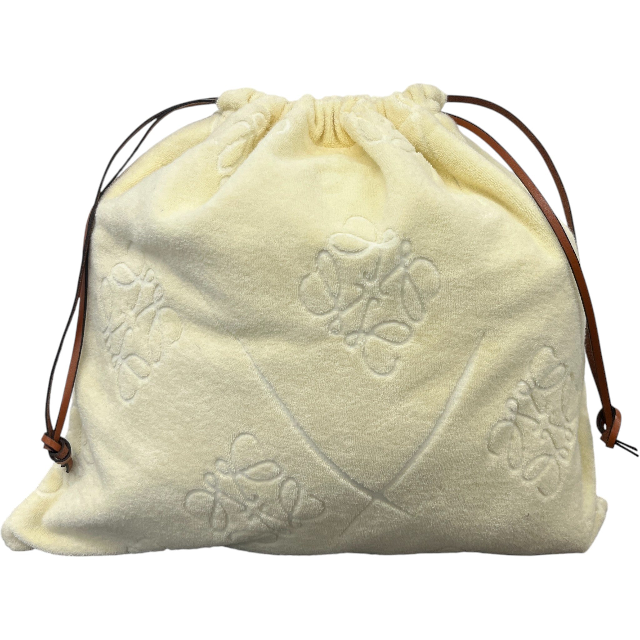 Women's Anagram Drawstring Pouch Yellow