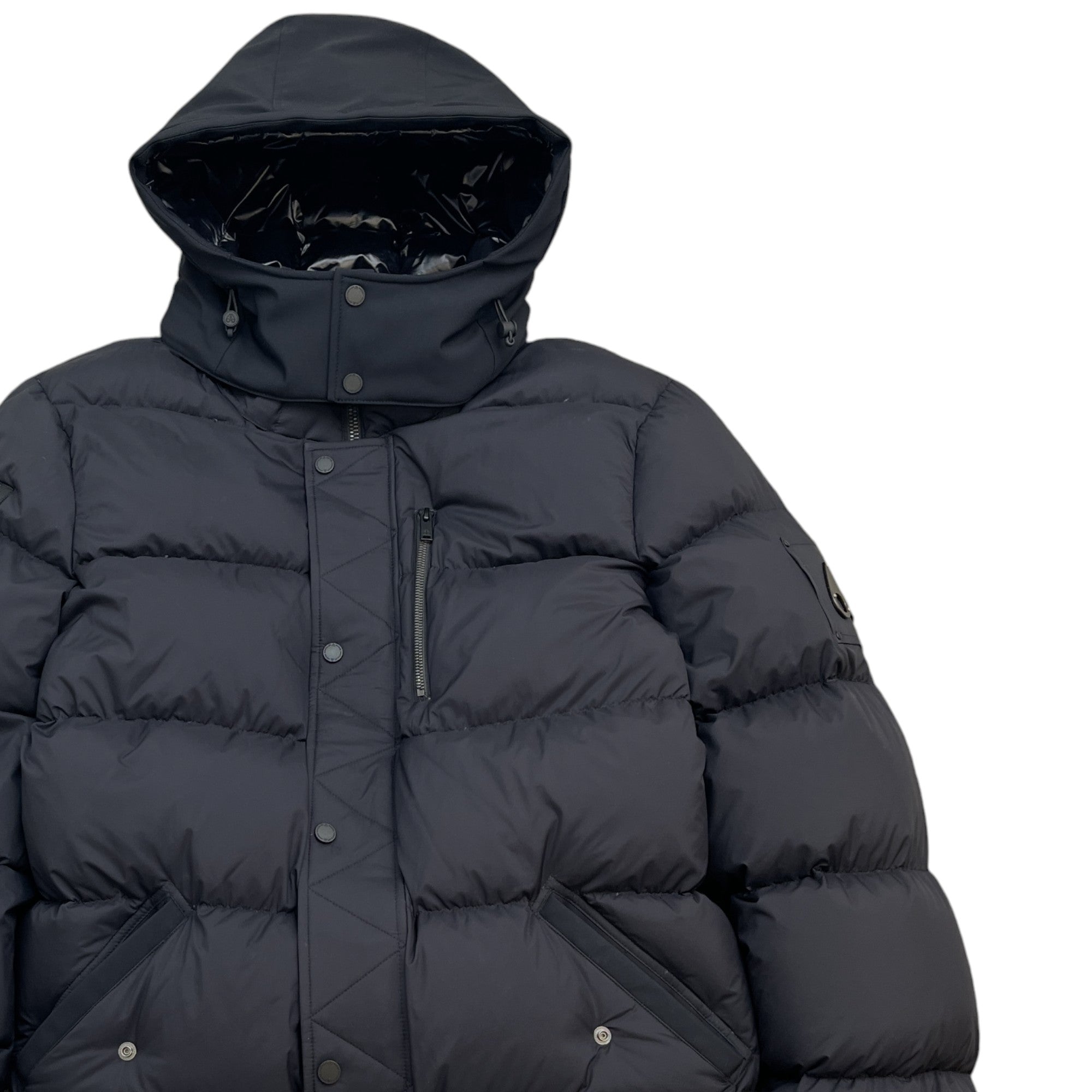 Men's 3Q Down Jacket Black Size XXL