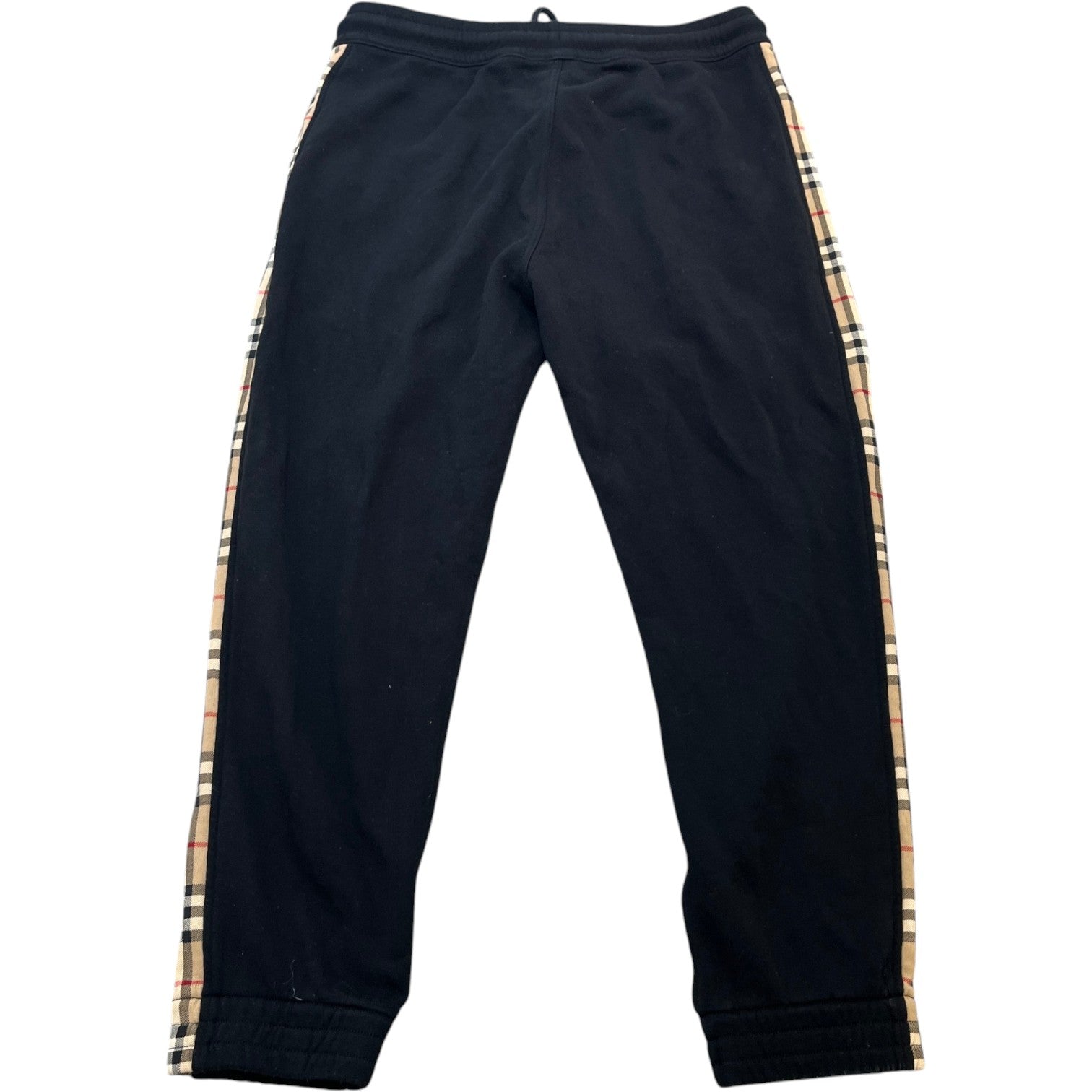 Men's Nova Check Joggers Black Size L