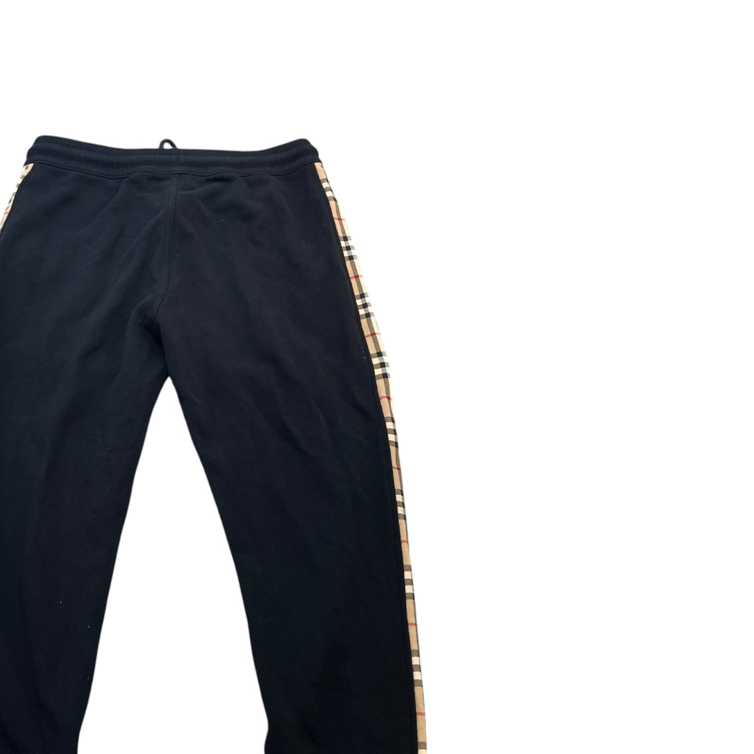 Men's Nova Check Joggers Black Size L