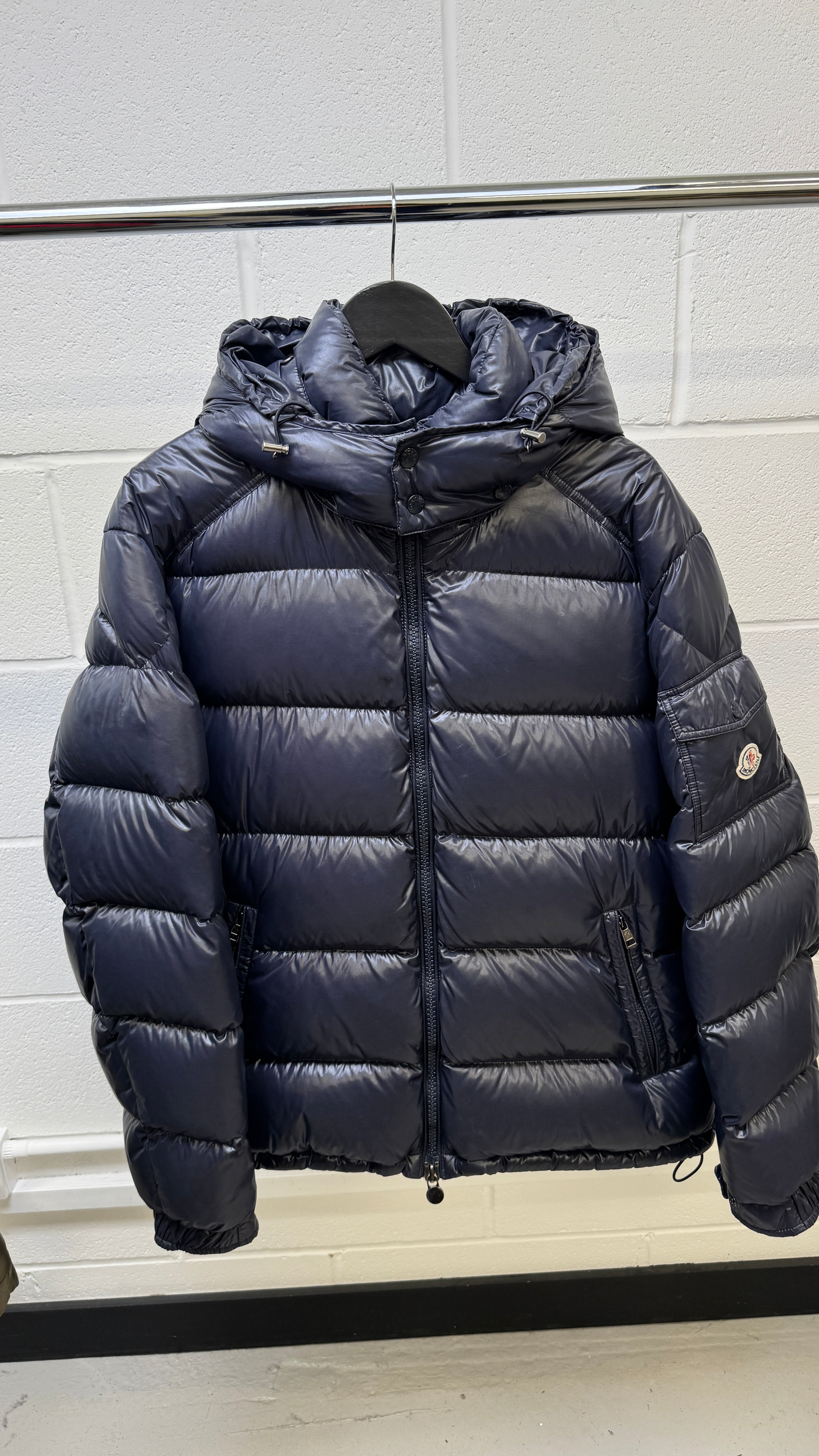 Men's Maya Down Jacket Navy Size 7 / XXXXL