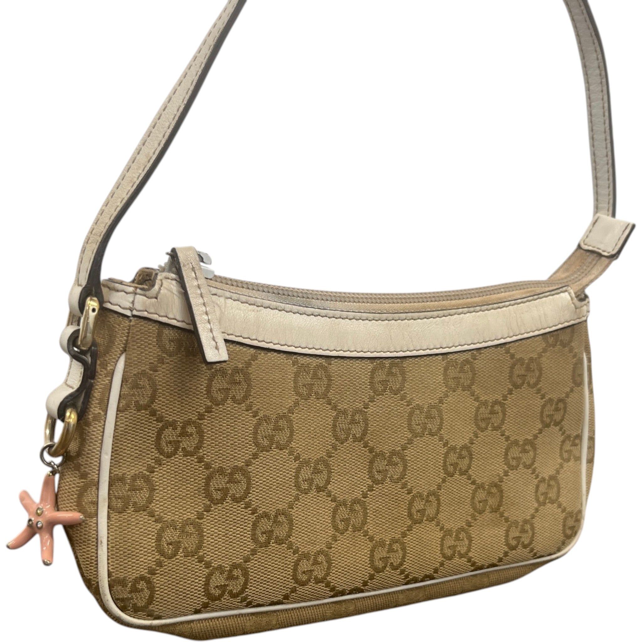 Women's Gg Supreme Shoulder Bag Beige