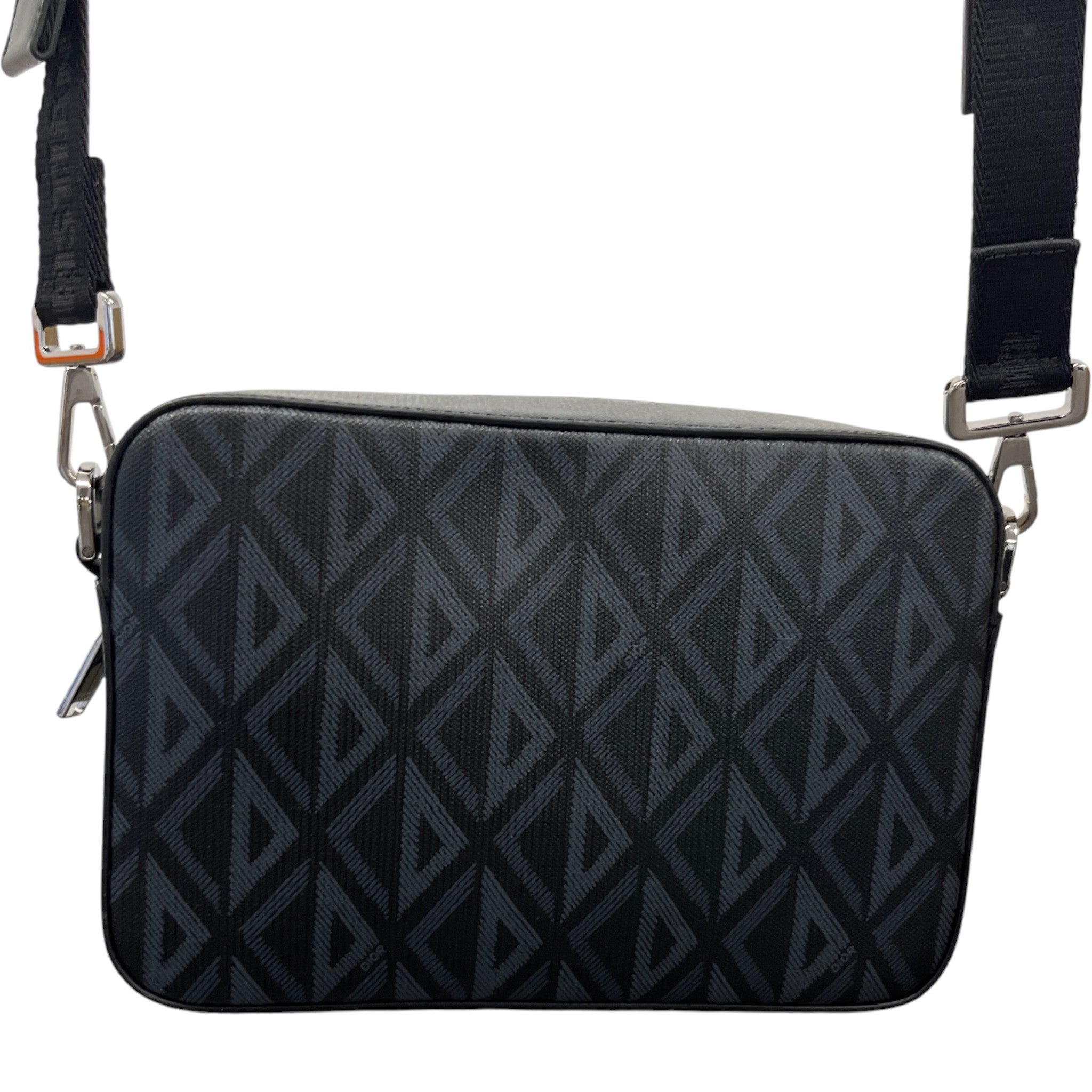 Men's Safari Oblique Messenger Bag Black