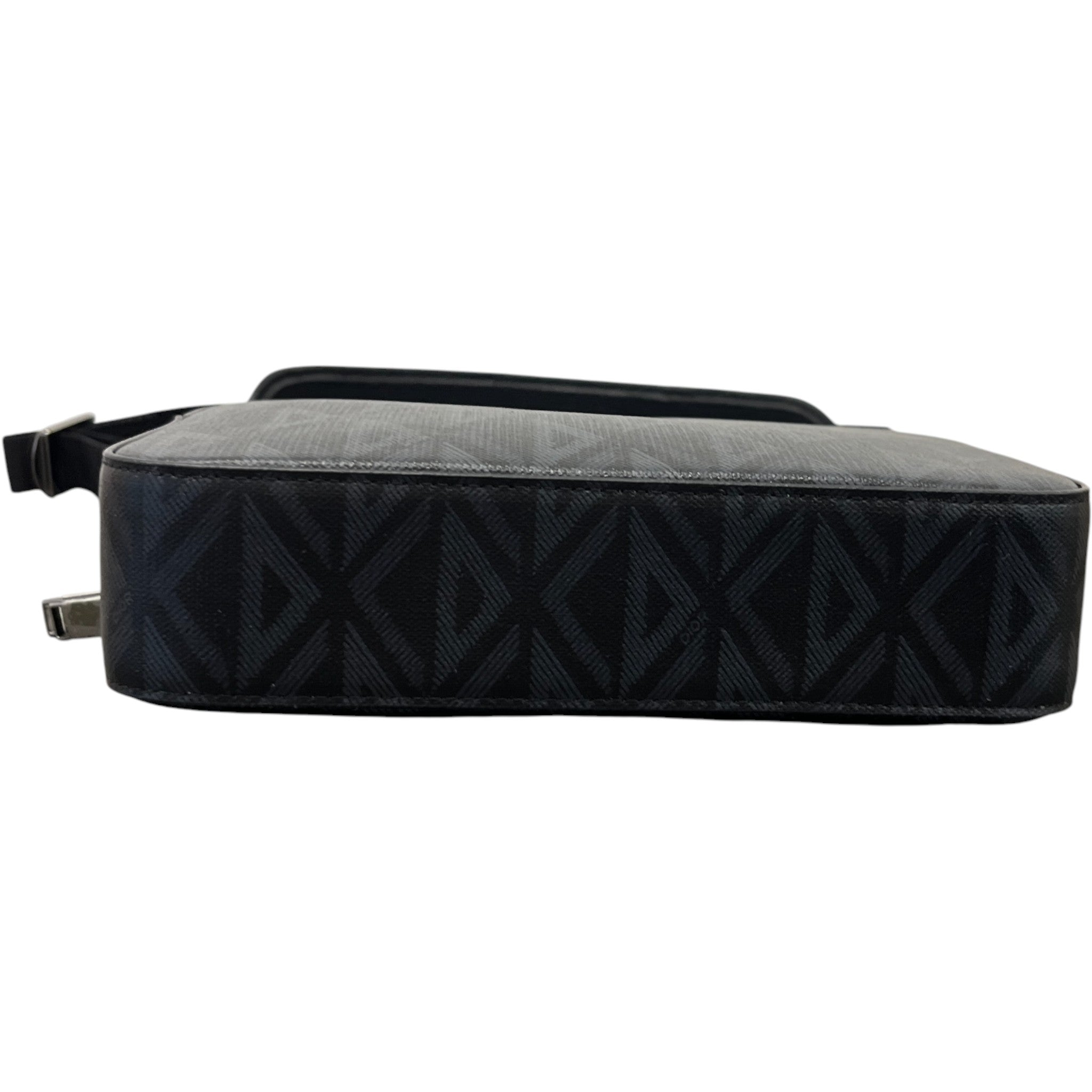 Men's Safari Oblique Messenger Bag Black