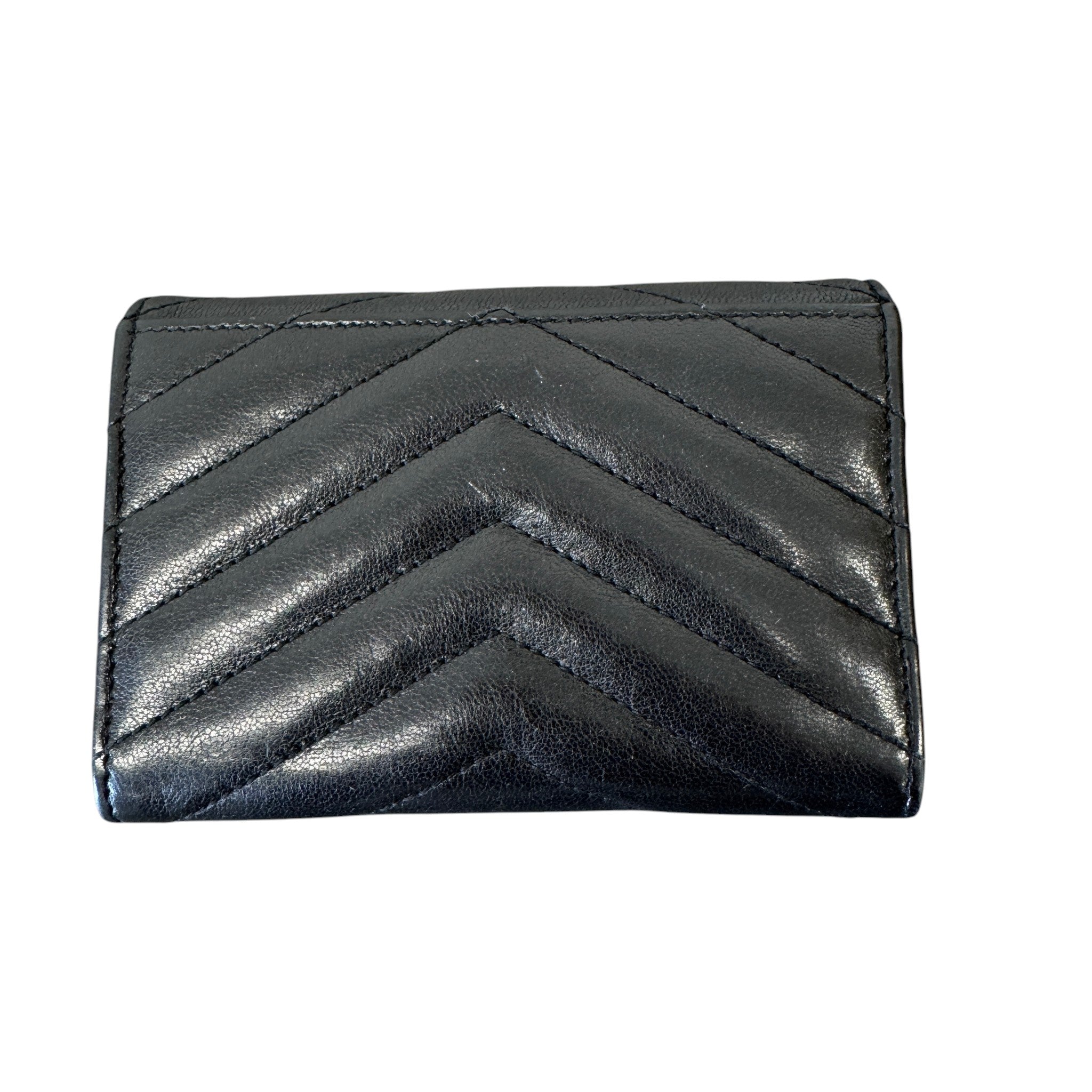 Women's Cassandre Matelassé Small Envelope Wallet Black