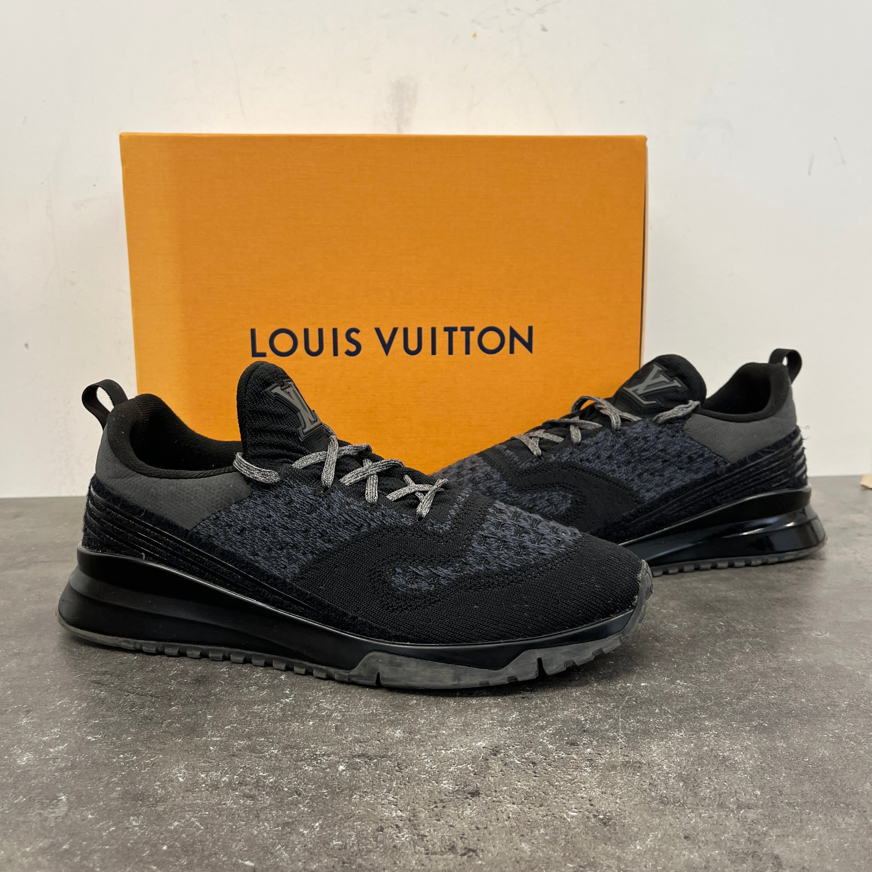 Men's Vnr Knit Low Trainers Black Size EU 44.5 / UK 10.5