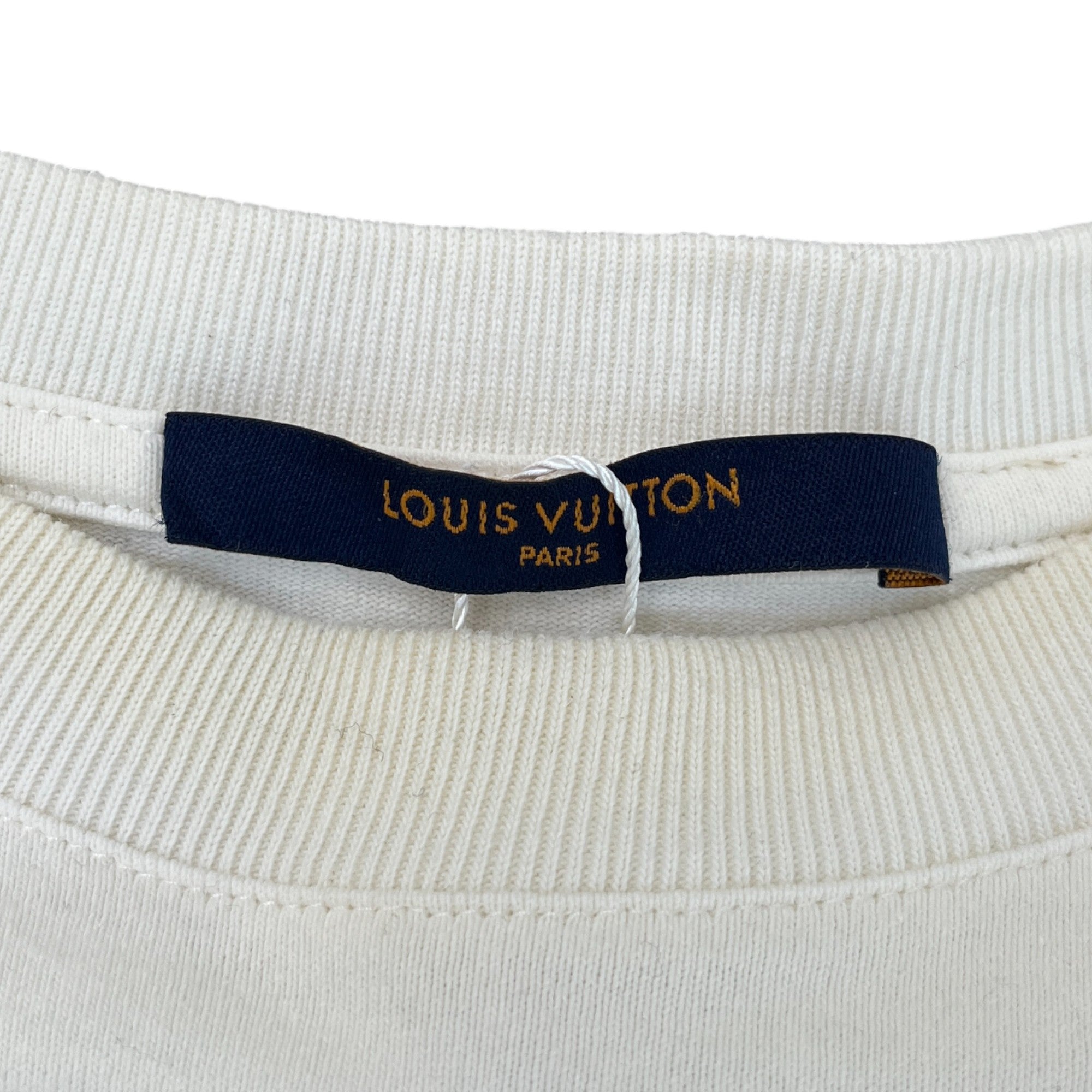 Men's Lv Smoke T-Shirt Cream Size L