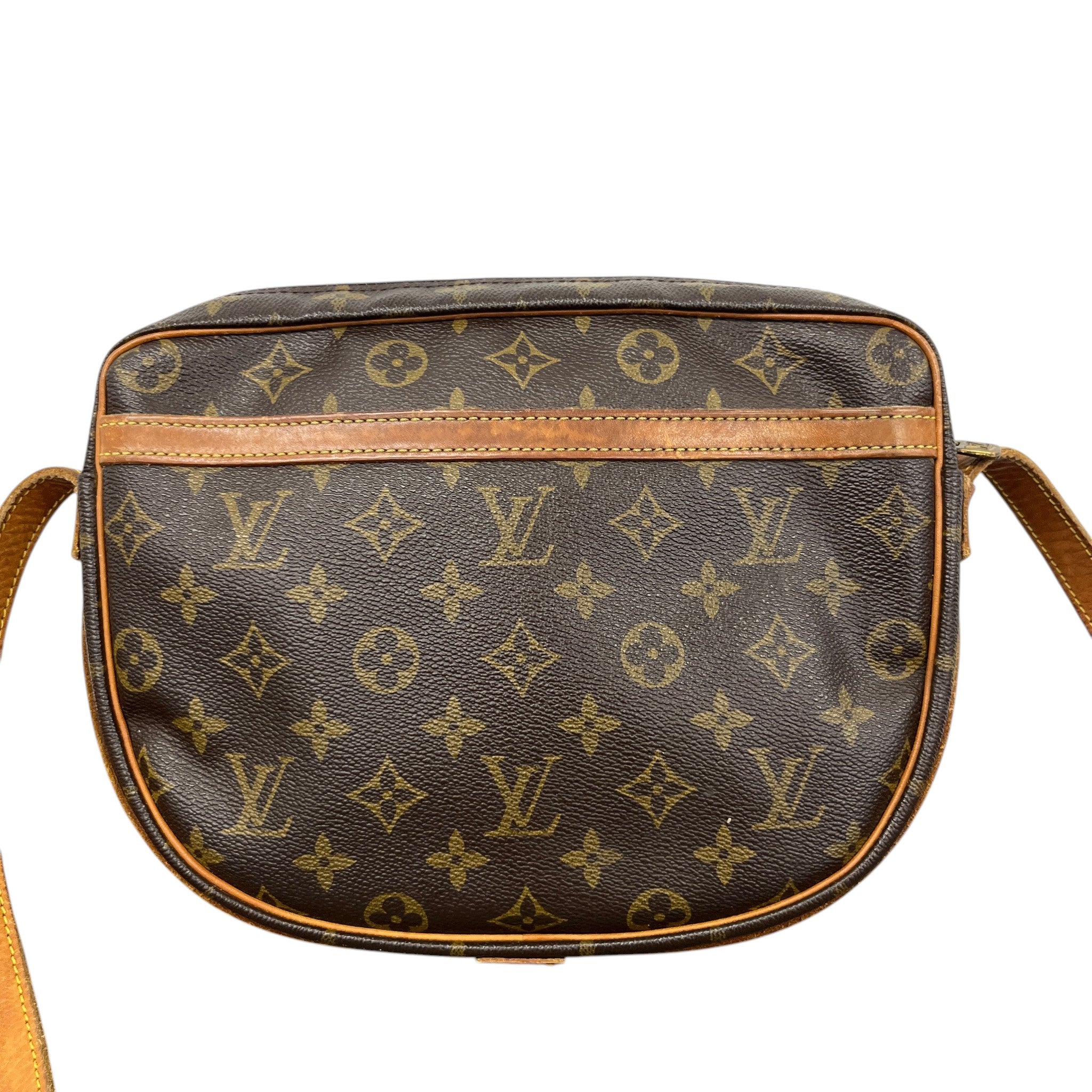 Women's Vintage Monogram Jeune Fille Mm Messenger Bag Brown
