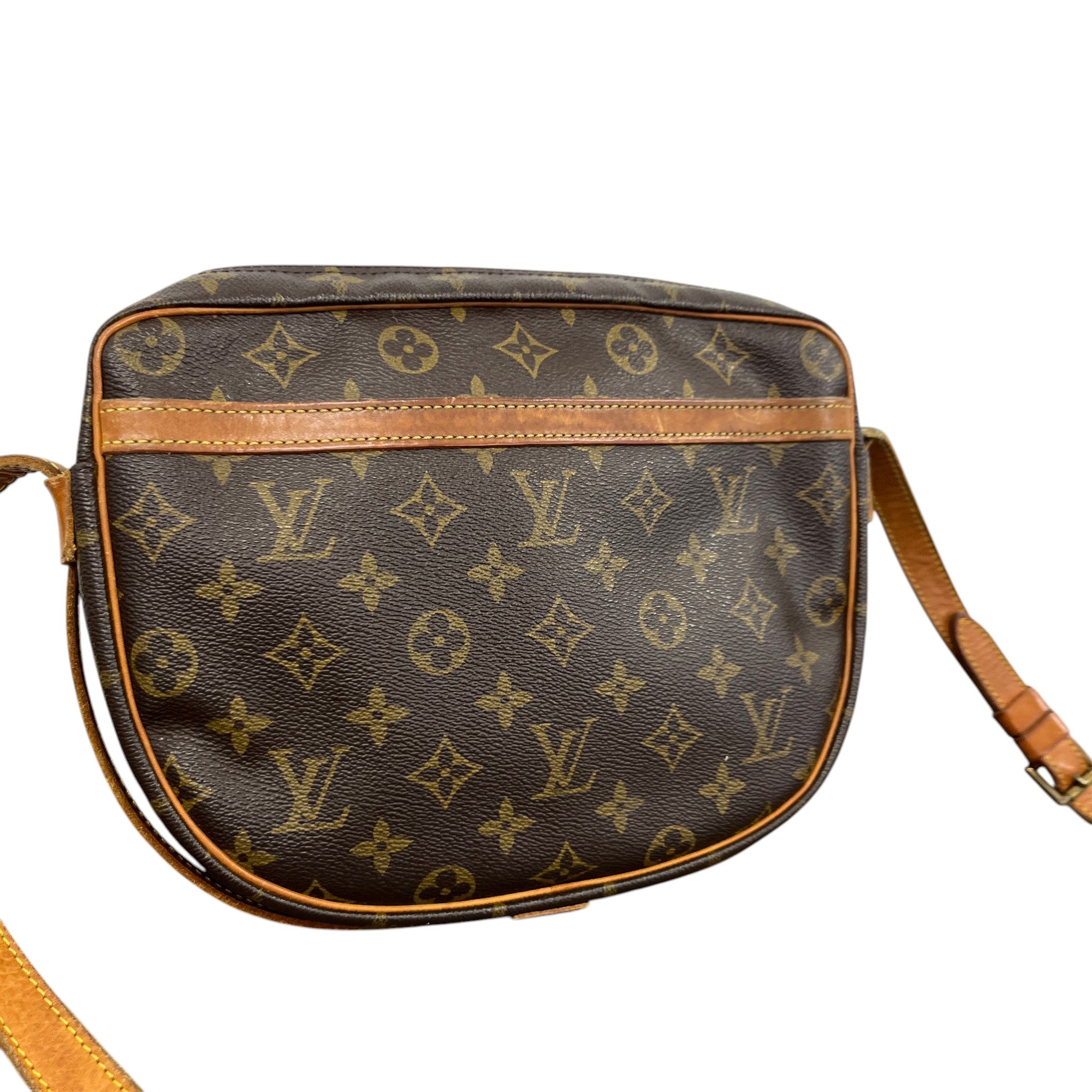 Women's Vintage Monogram Jeune Fille Mm Messenger Bag Brown