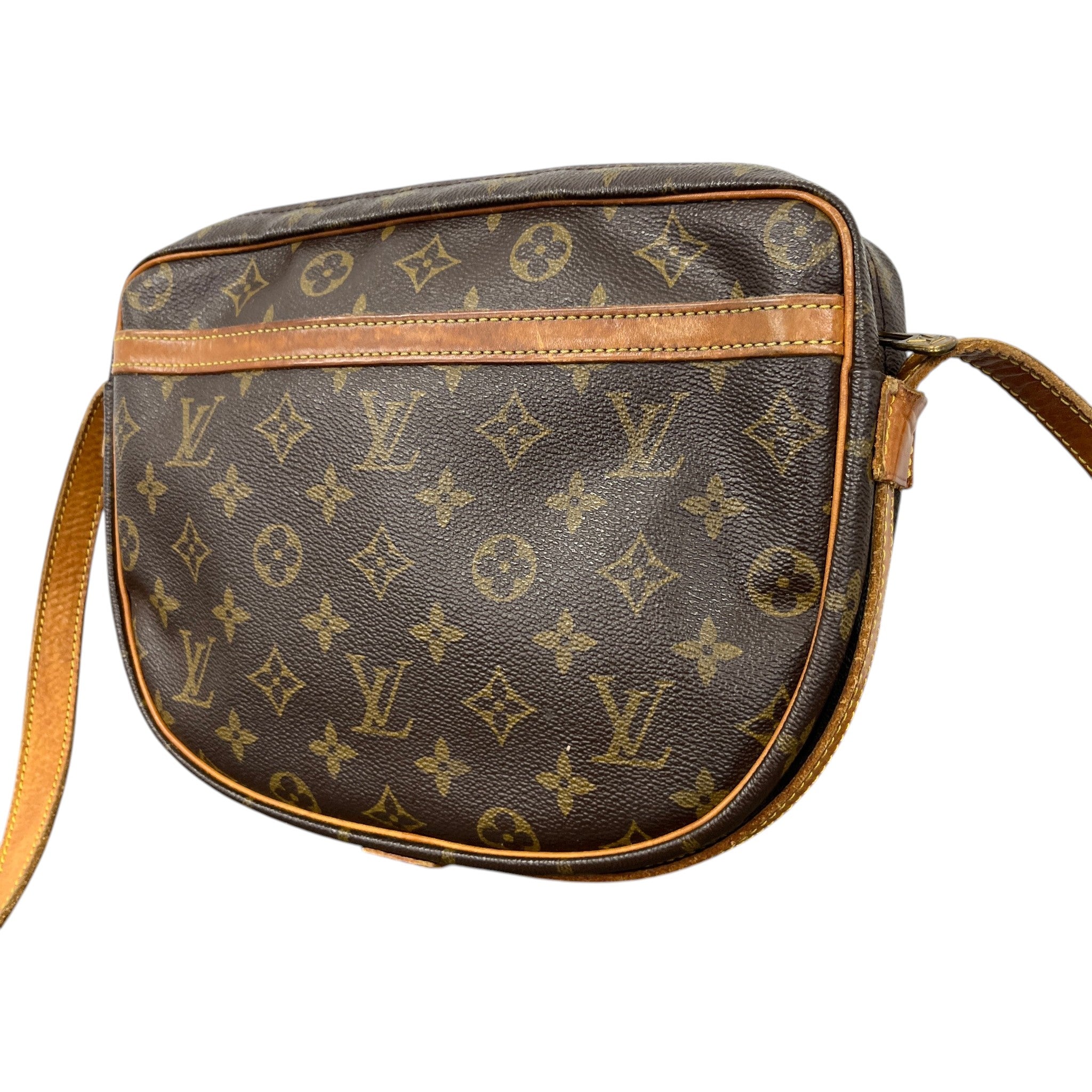 Women's Vintage Monogram Jeune Fille Mm Messenger Bag Brown