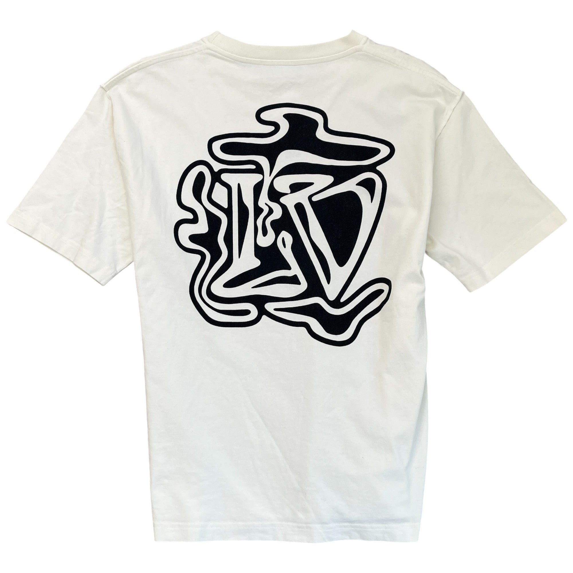 Men's Lv Smoke T-Shirt Cream Size L