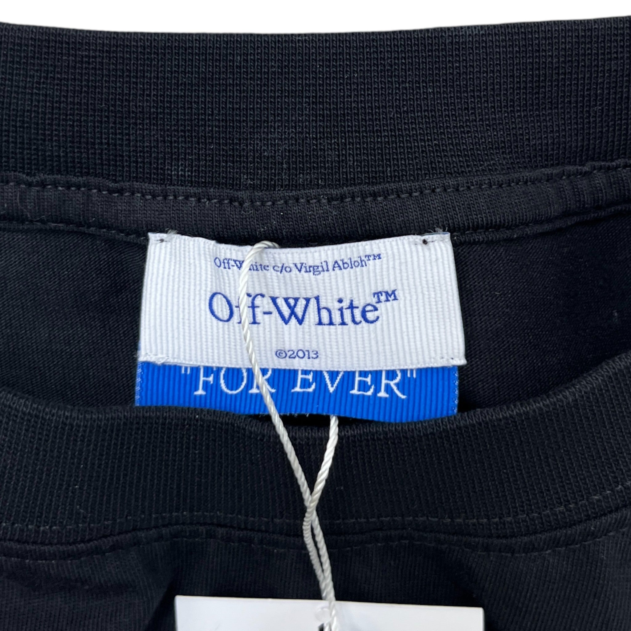 Men's Logo Print T-Shirt Black Size XL