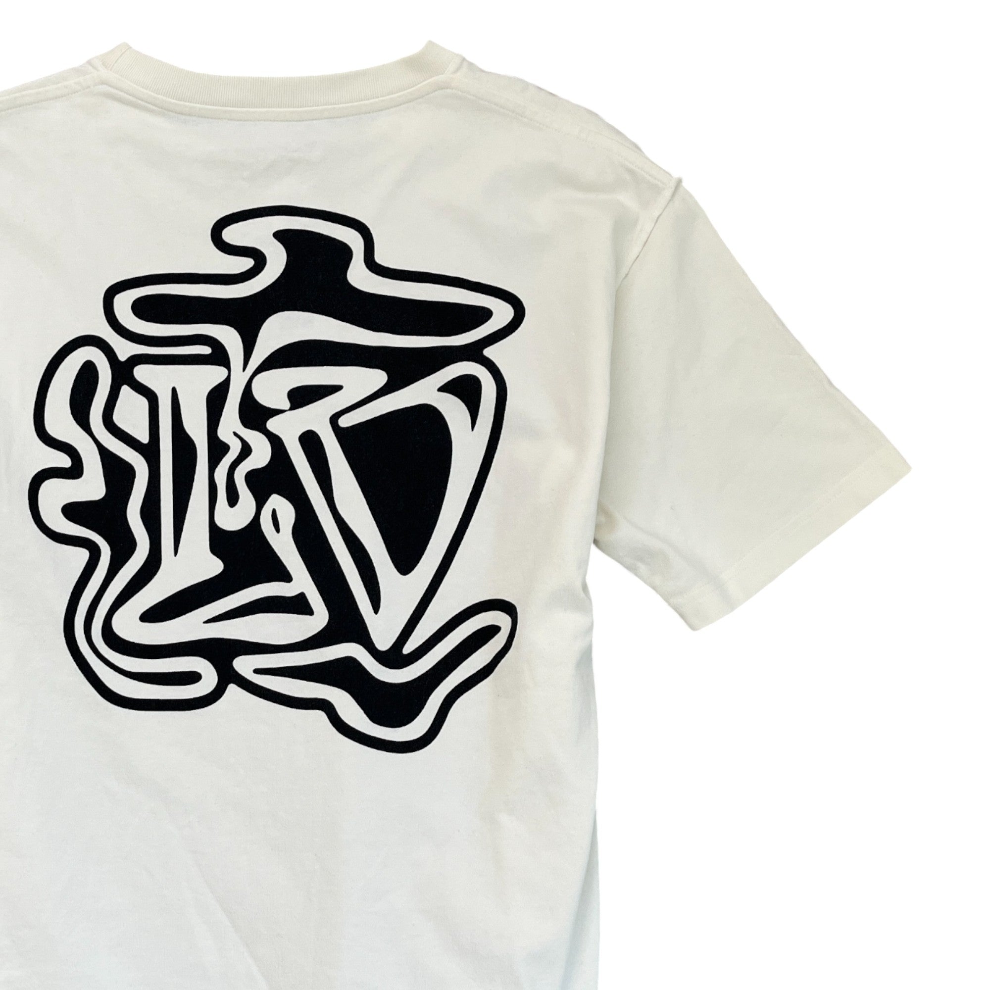 Men's Lv Smoke T-Shirt Cream Size L