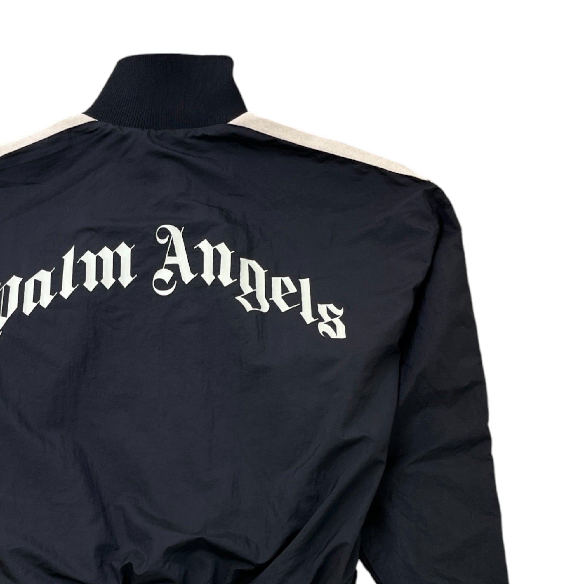 Men's Logo Print Jacket Black Size S
