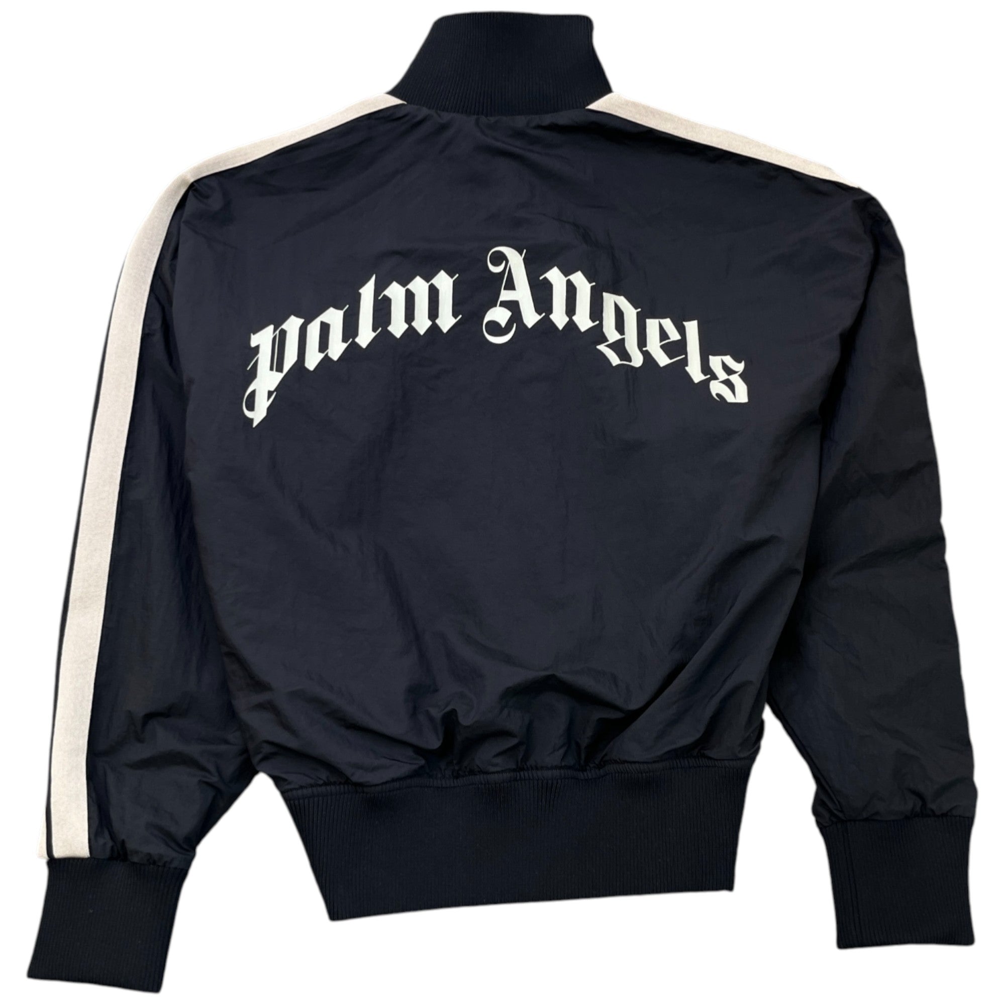 Men's Logo Print Jacket Black Size S