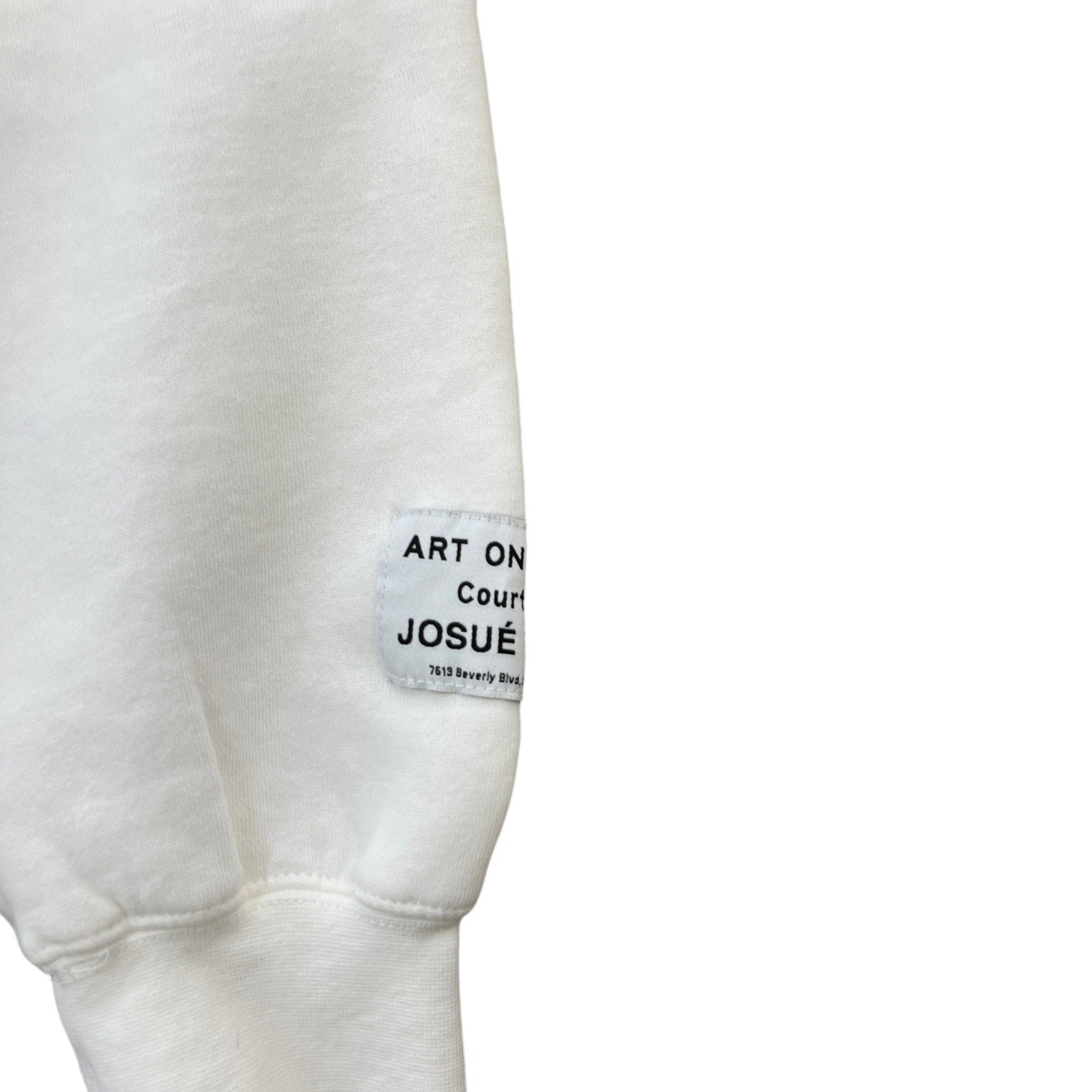 Men's Stop Being Racist Reversible Atk Hoodie White Size L