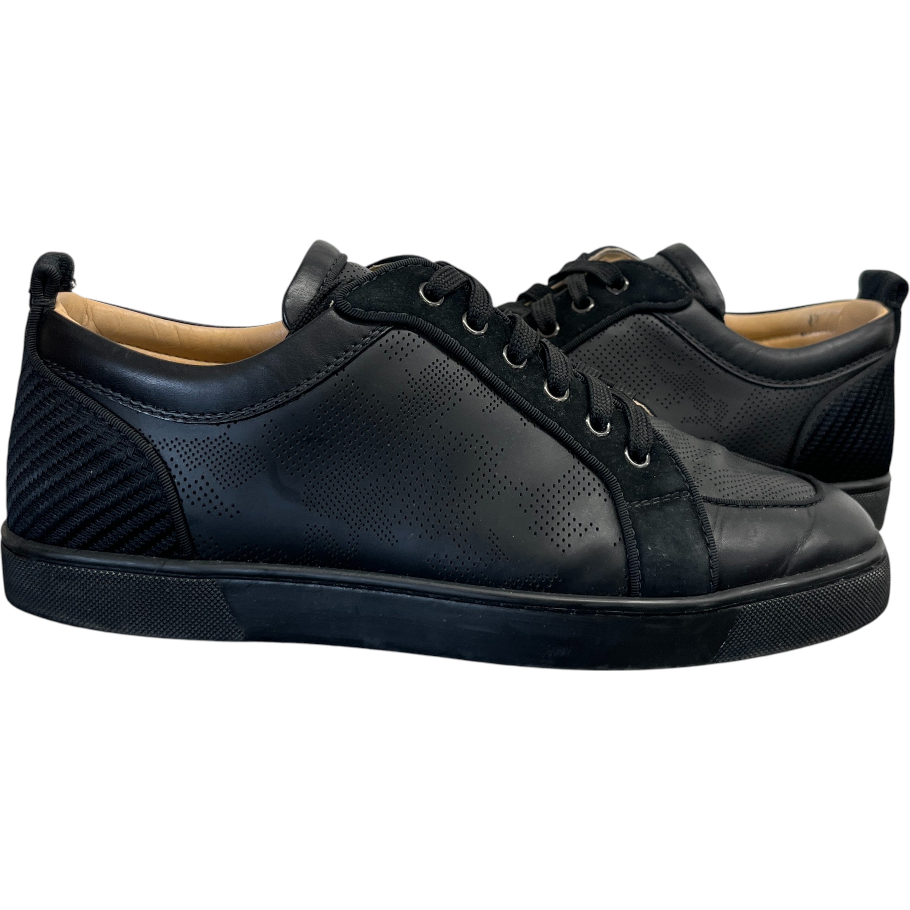 Men's Louis Junior Low Trainers Black Size EU 44 / UK 10
