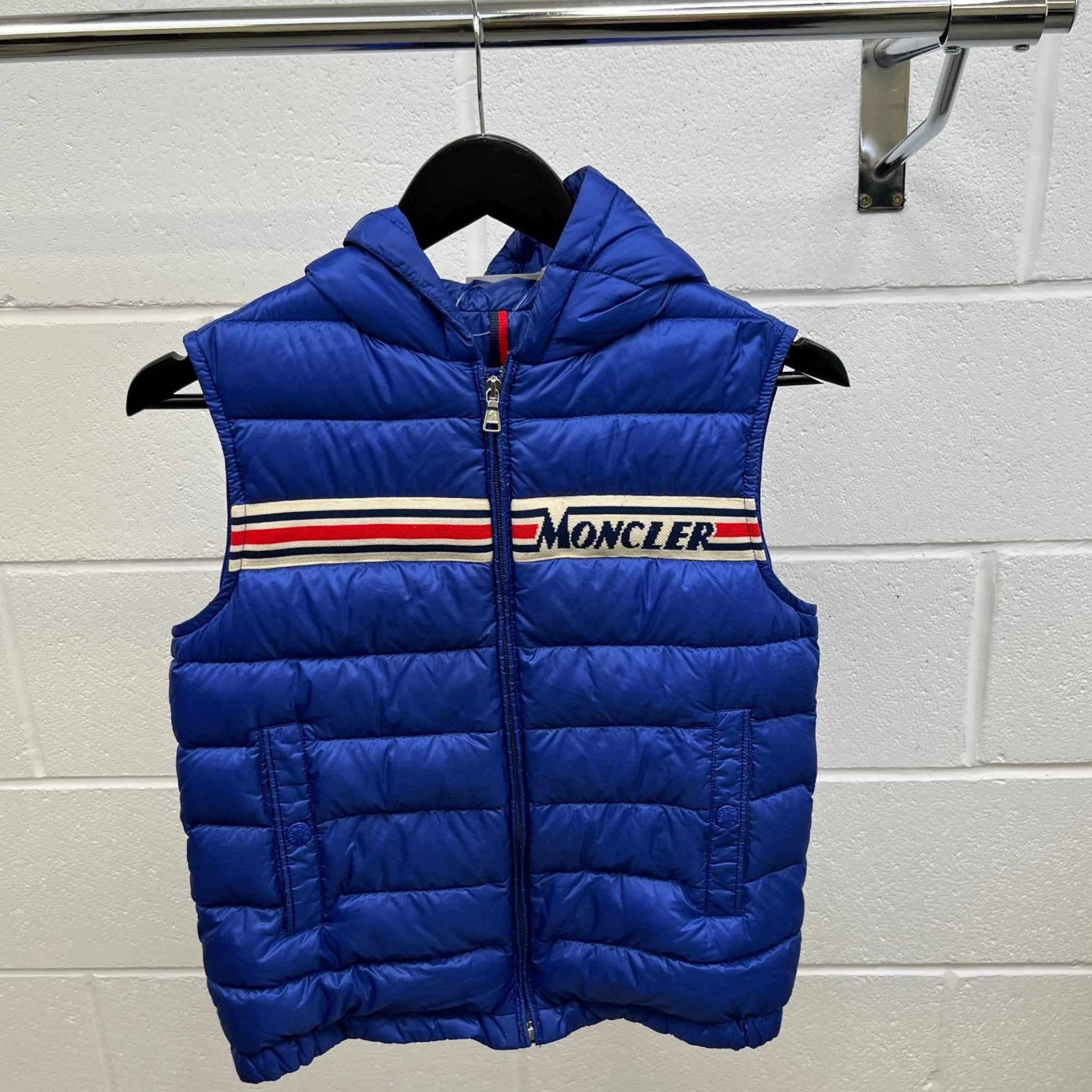 Men's Junior Bargy Gilet Blue Size Junior Age 12