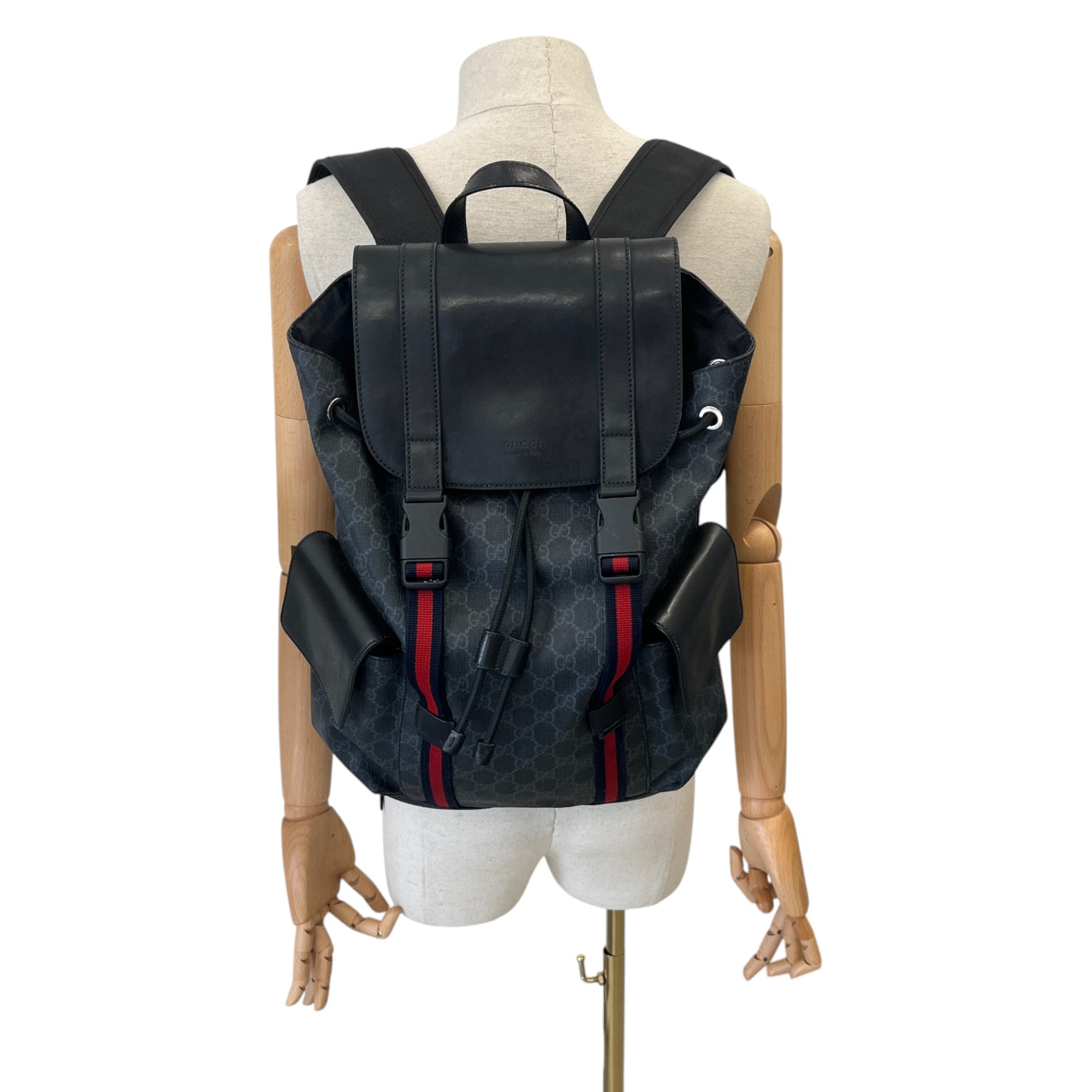 Men's Gg Supreme Backpack Black