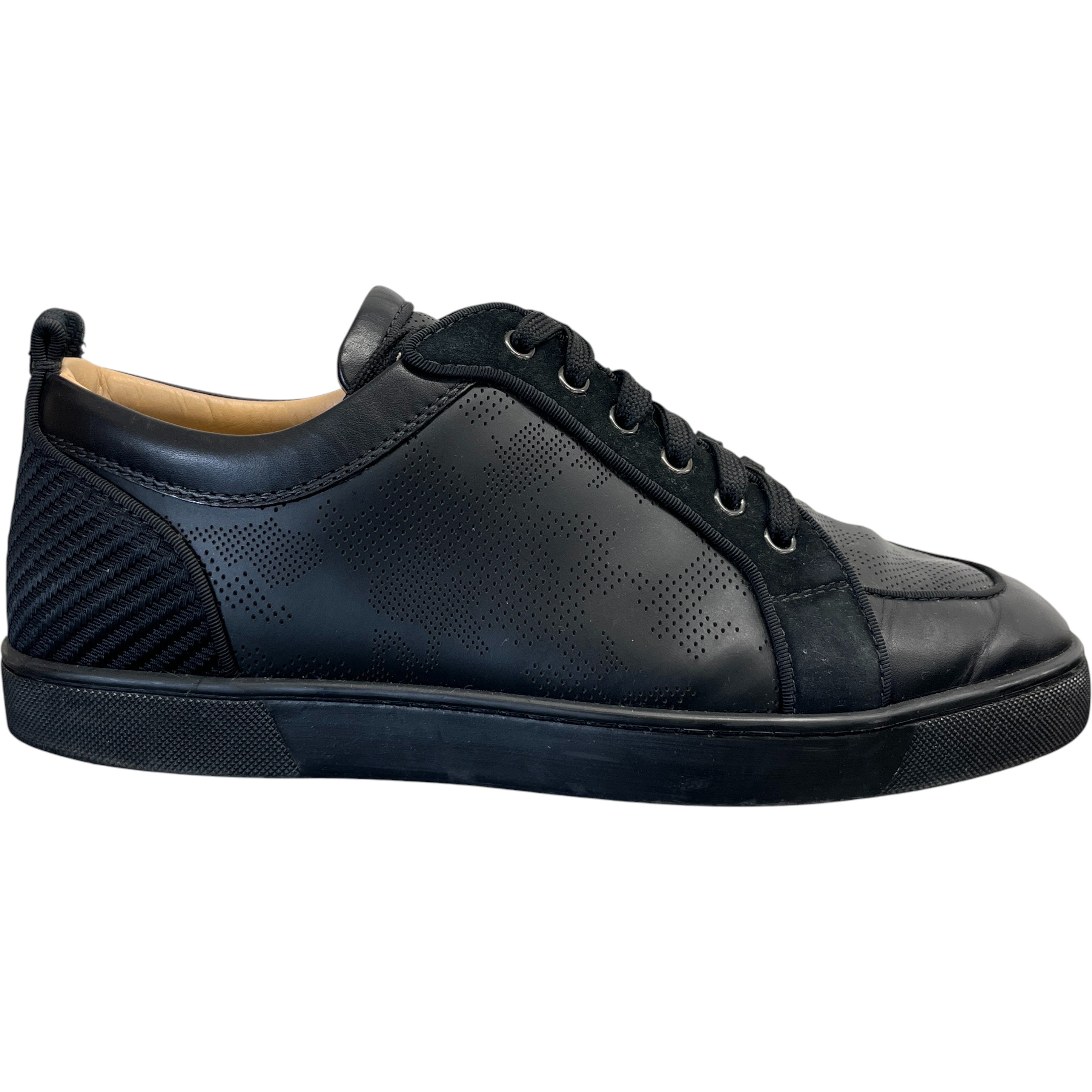 Men's Louis Junior Low Trainers Black Size EU 44 / UK 10