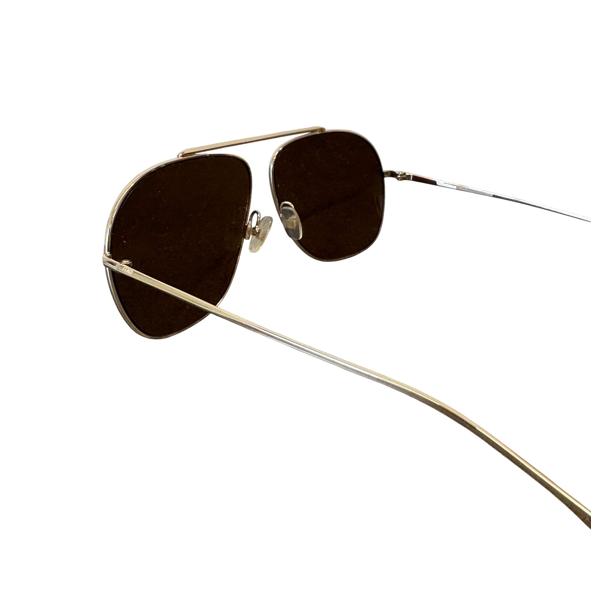 Men's Ff Monogram Sunglasses Brown