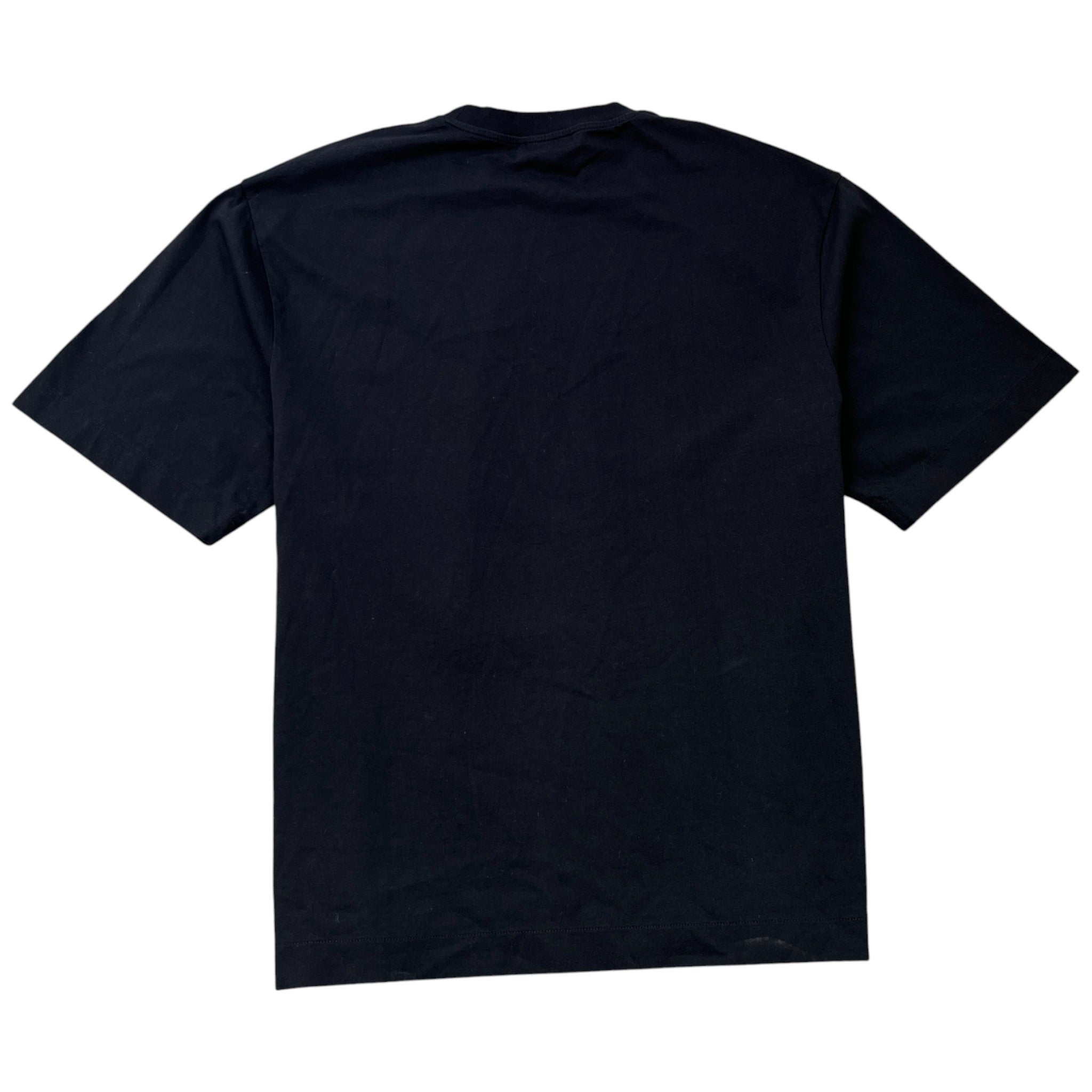 Men's Logo Print T-Shirt Black Size XL