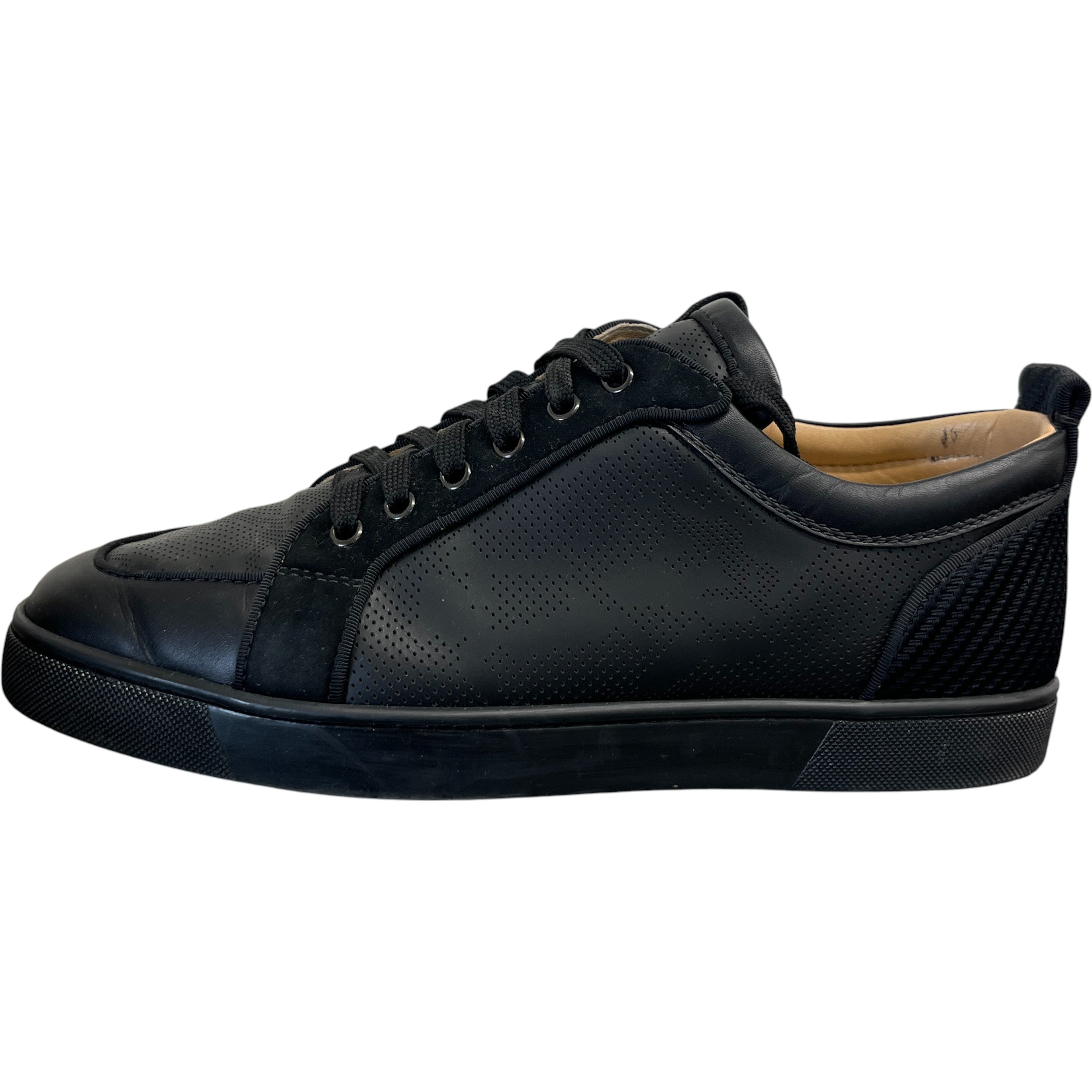 Men's Louis Junior Low Trainers Black Size EU 44 / UK 10