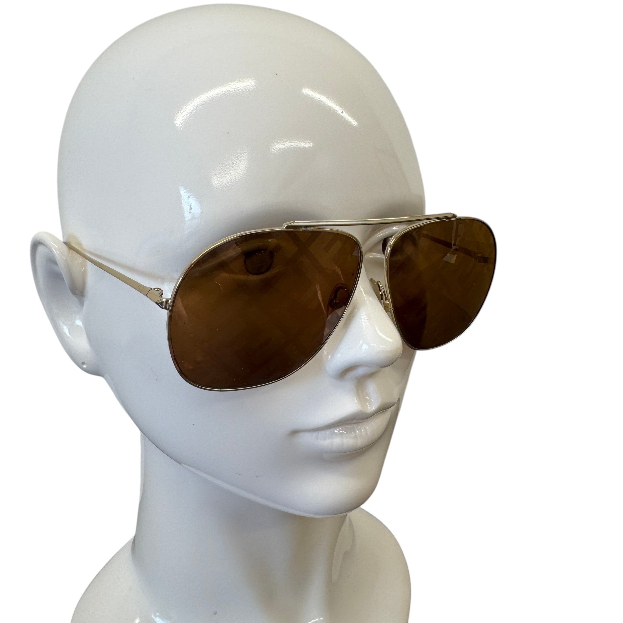 Men's Ff Monogram Sunglasses Brown