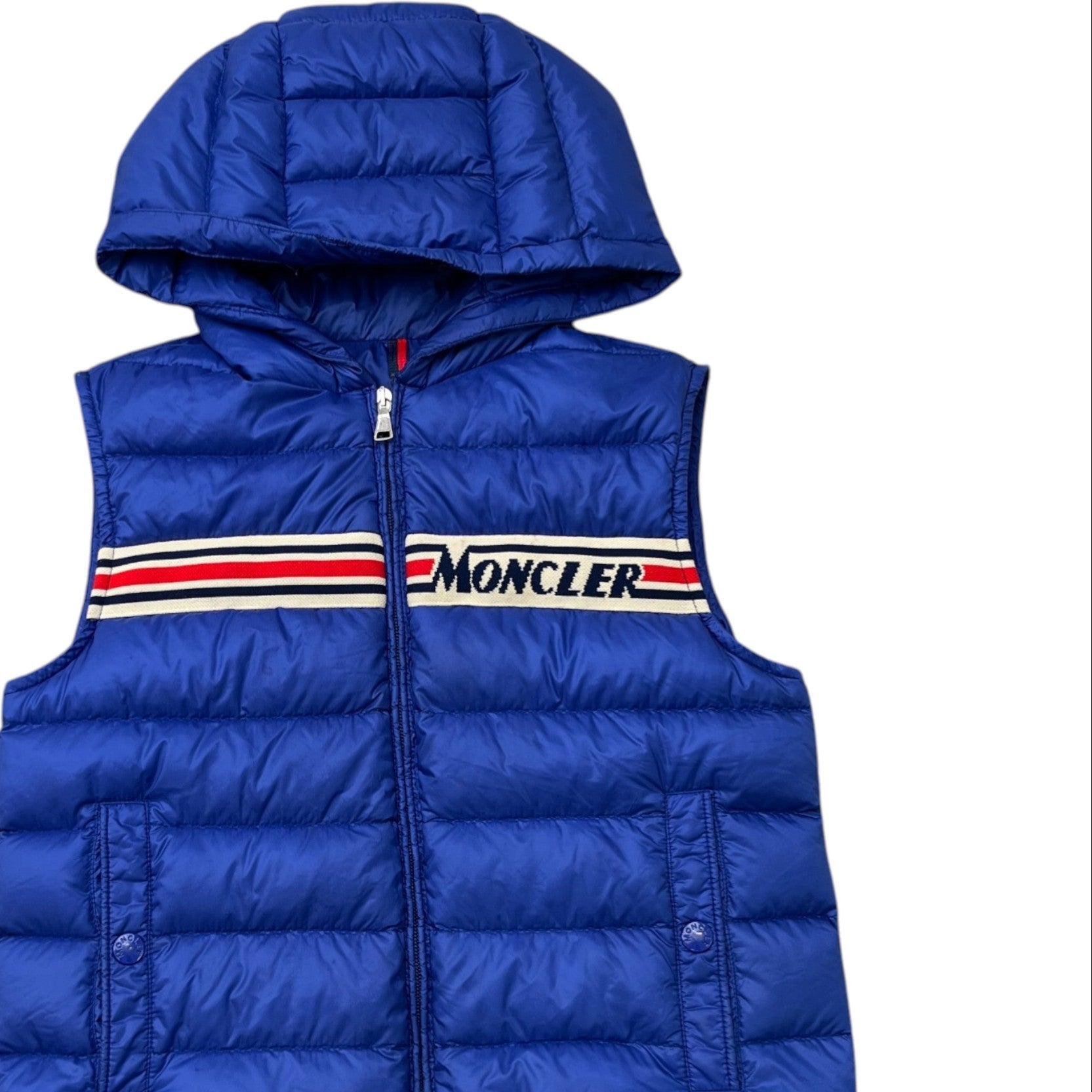 Men's Junior Bargy Gilet Blue Size Junior Age 12